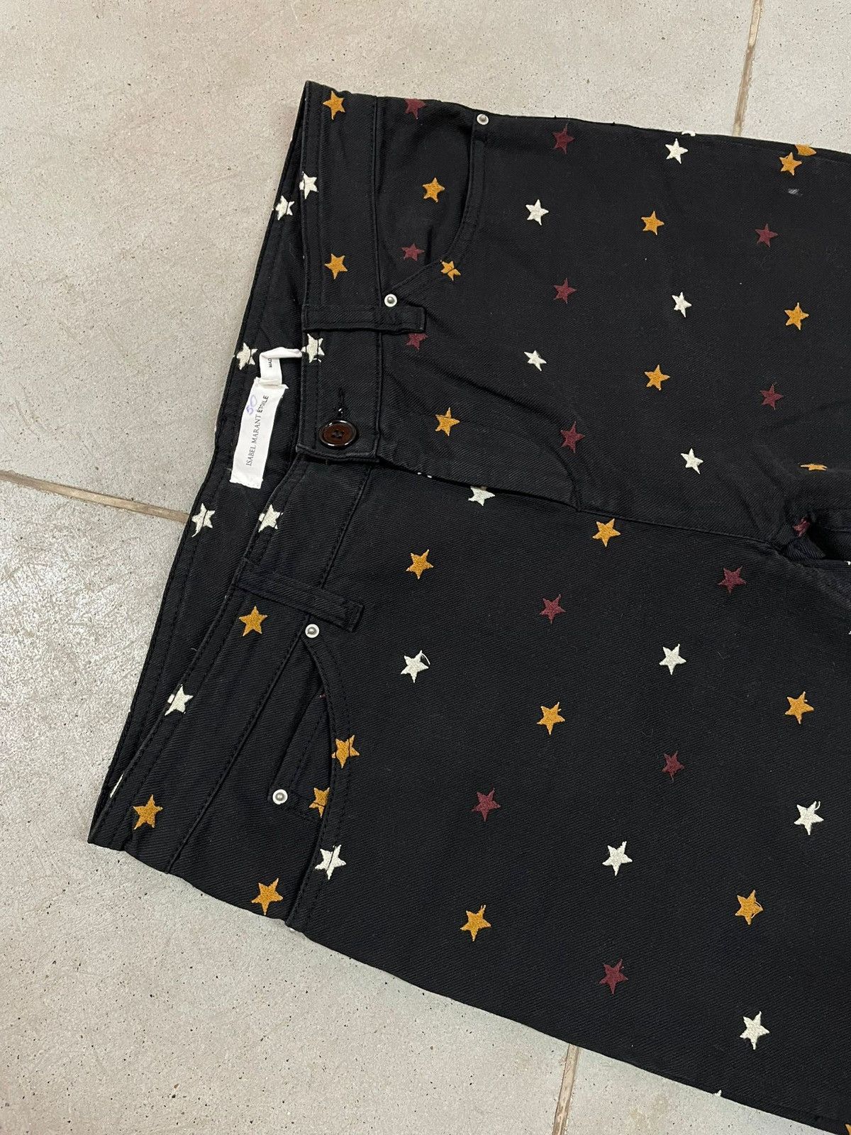 Isabel Marant Etoile Isabel Marant Jeans Embroidery Stars Size 28" / US 6 / IT 42 - 3 Thumbnail
