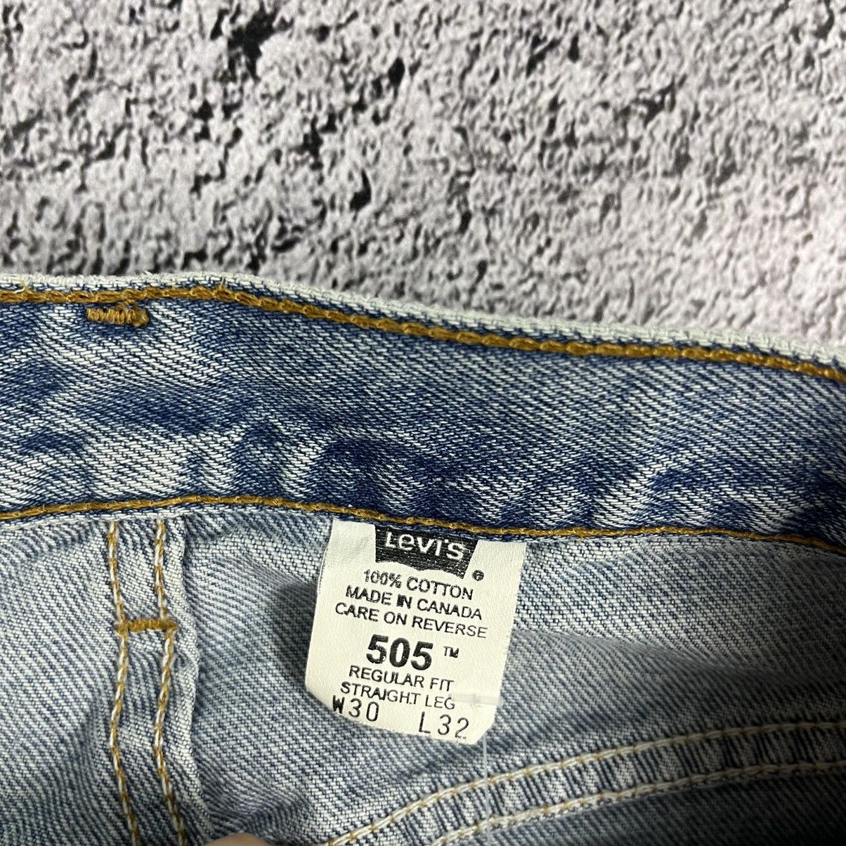 Designer × Levi's × Levi's Vintage Clothing ⭐️VINTAGE⭐️ Levi’s 505 Strauss & CO light blue Jeans Size US 30 / EU 46 - 8 Thumbnail