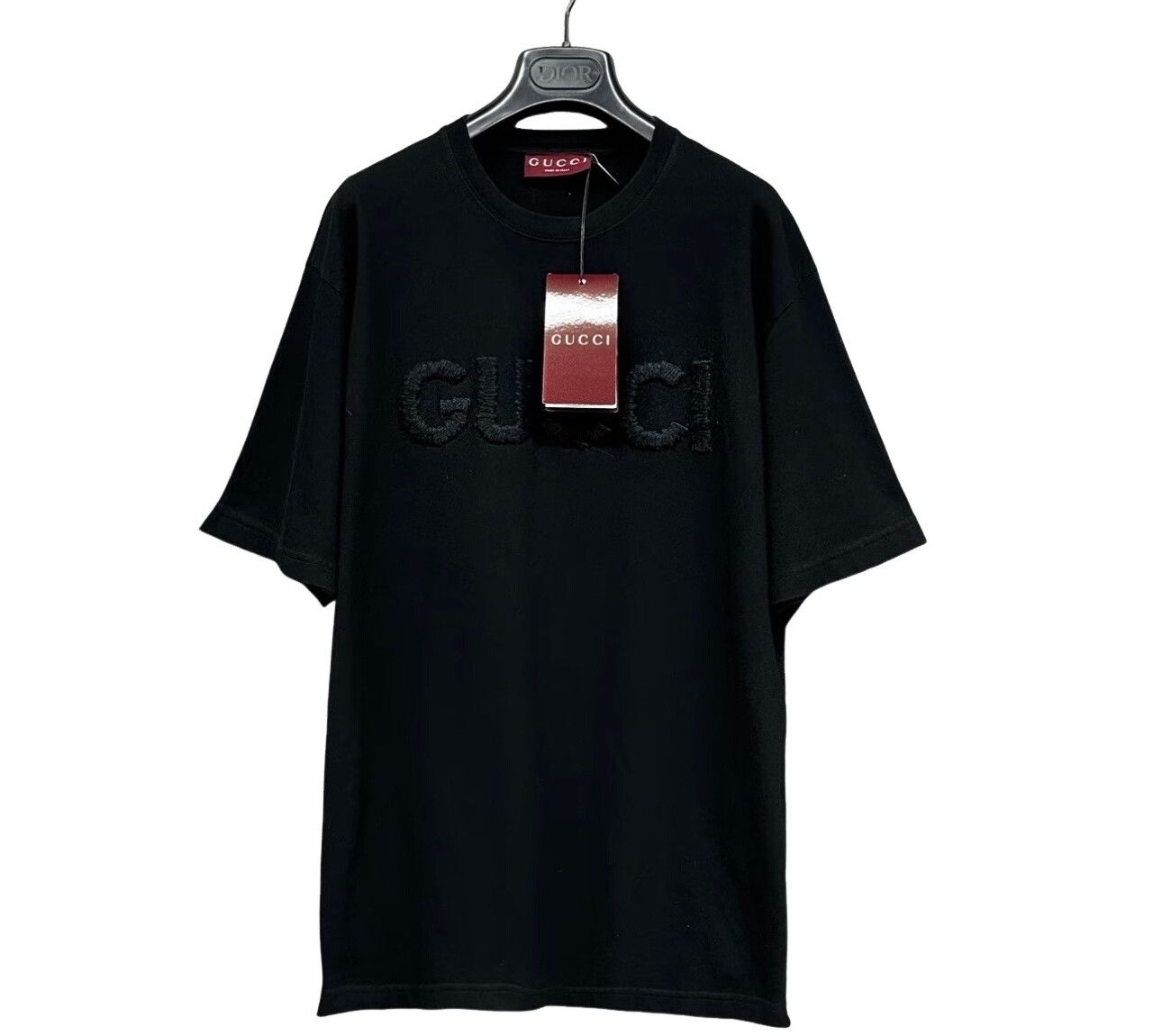 Gucci Gucci Embroidered Logo T-Shirt XL Size US XL / EU 56 / 4 - 1 Thumbnail