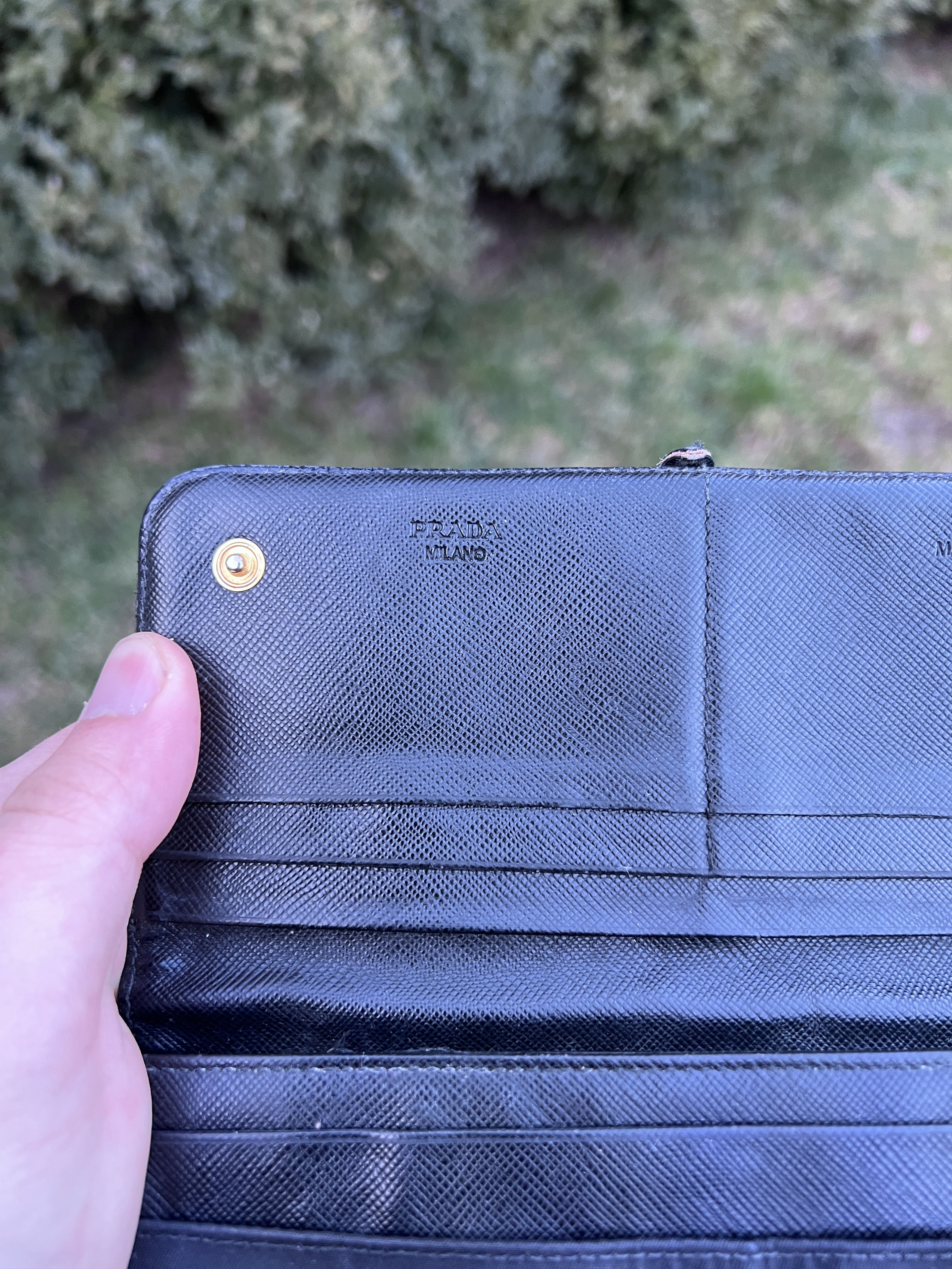 Prada Prada Vintage Y2K Nylon Wallet Size ONE SIZE - 8 Thumbnail