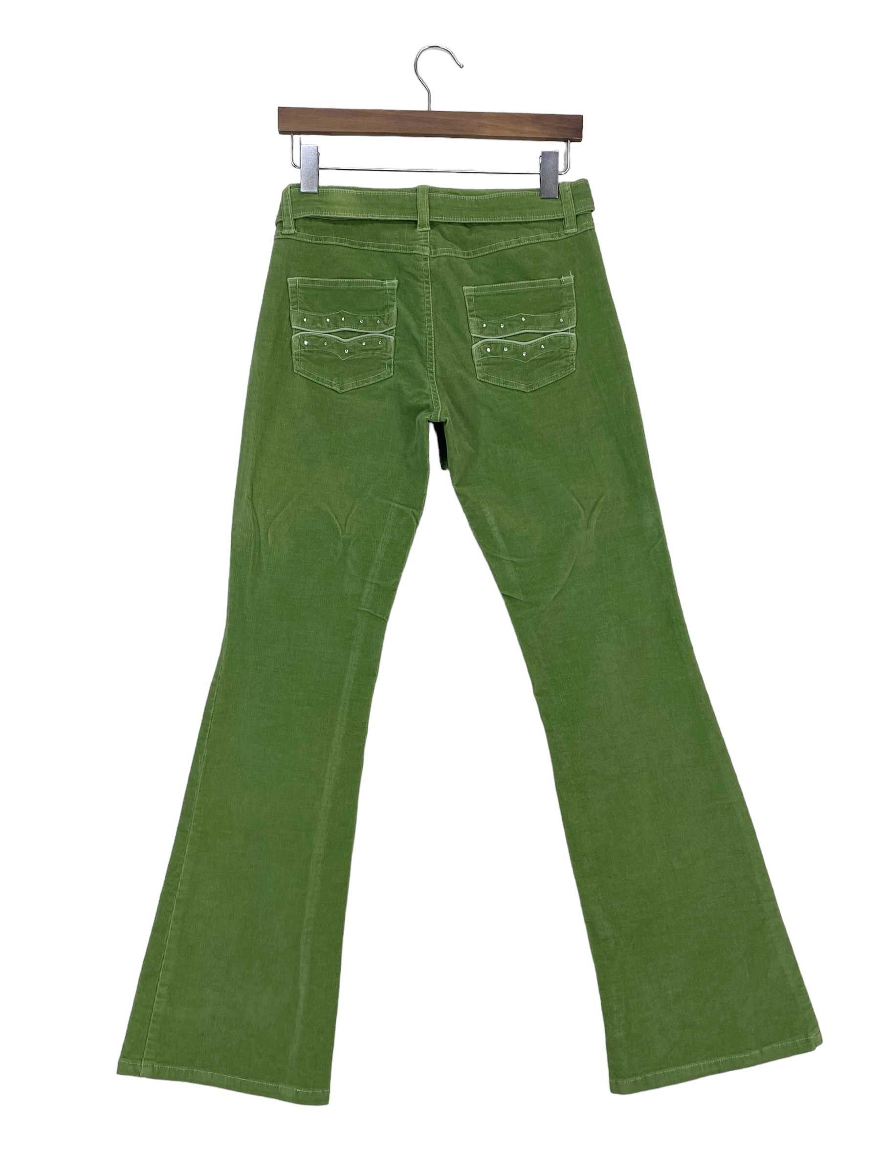 Japanese Brand Plugg Pants Flare Pants Size 27" / US 4 / IT 40 - 2 Thumbnail