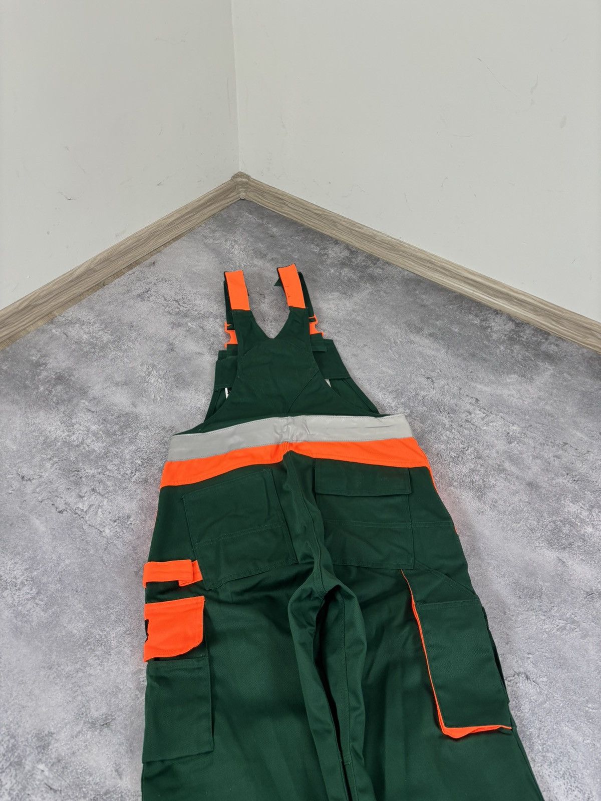 Other Mascot Men’s NWT Bib & Brace Reflective Work Overalls Size US 30 / EU 46 - 20 Thumbnail