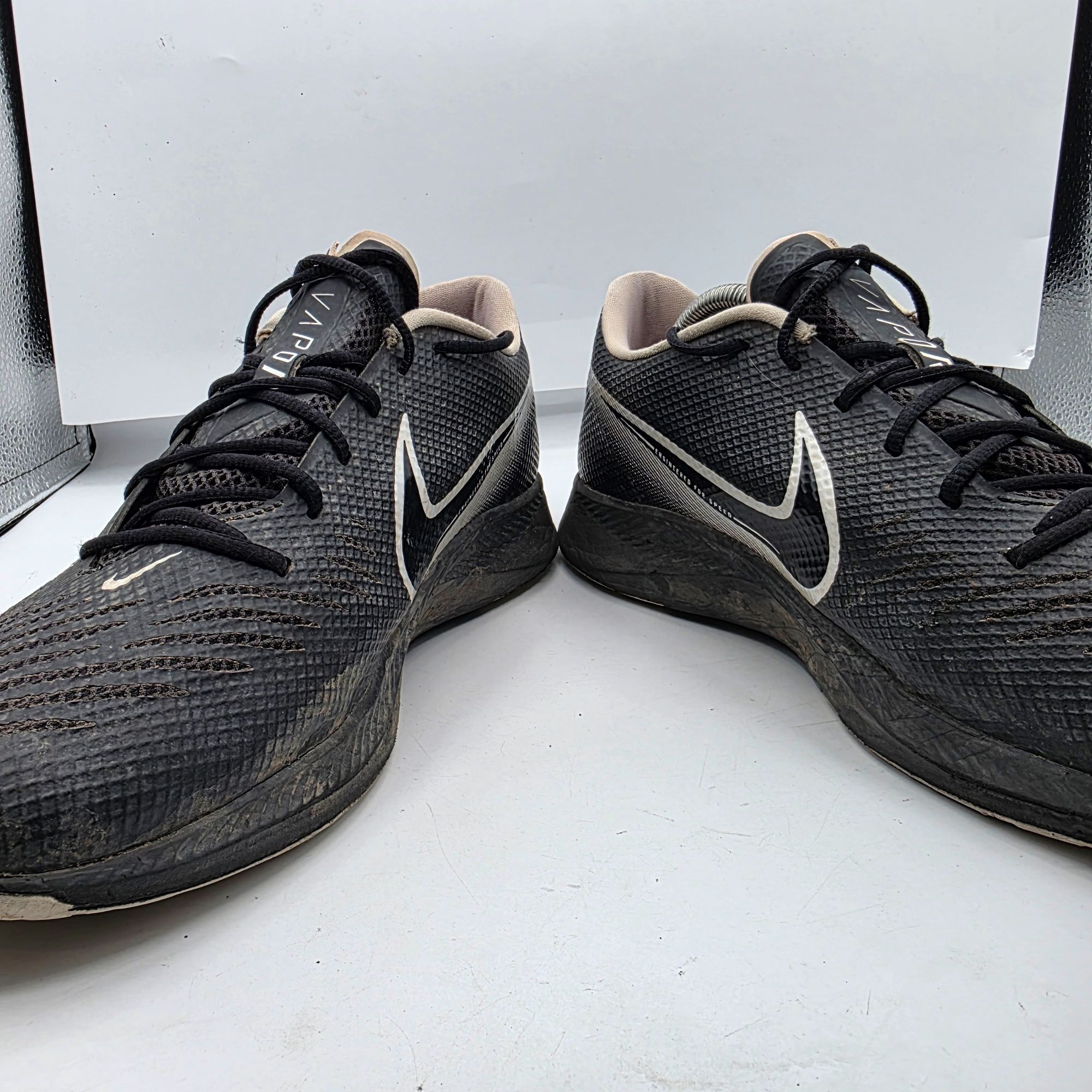 Nike Nike Vapor Edge Turf Mens Size 12 Black White Football Train Size US 12 / EU 45 - 2 Thumbnail