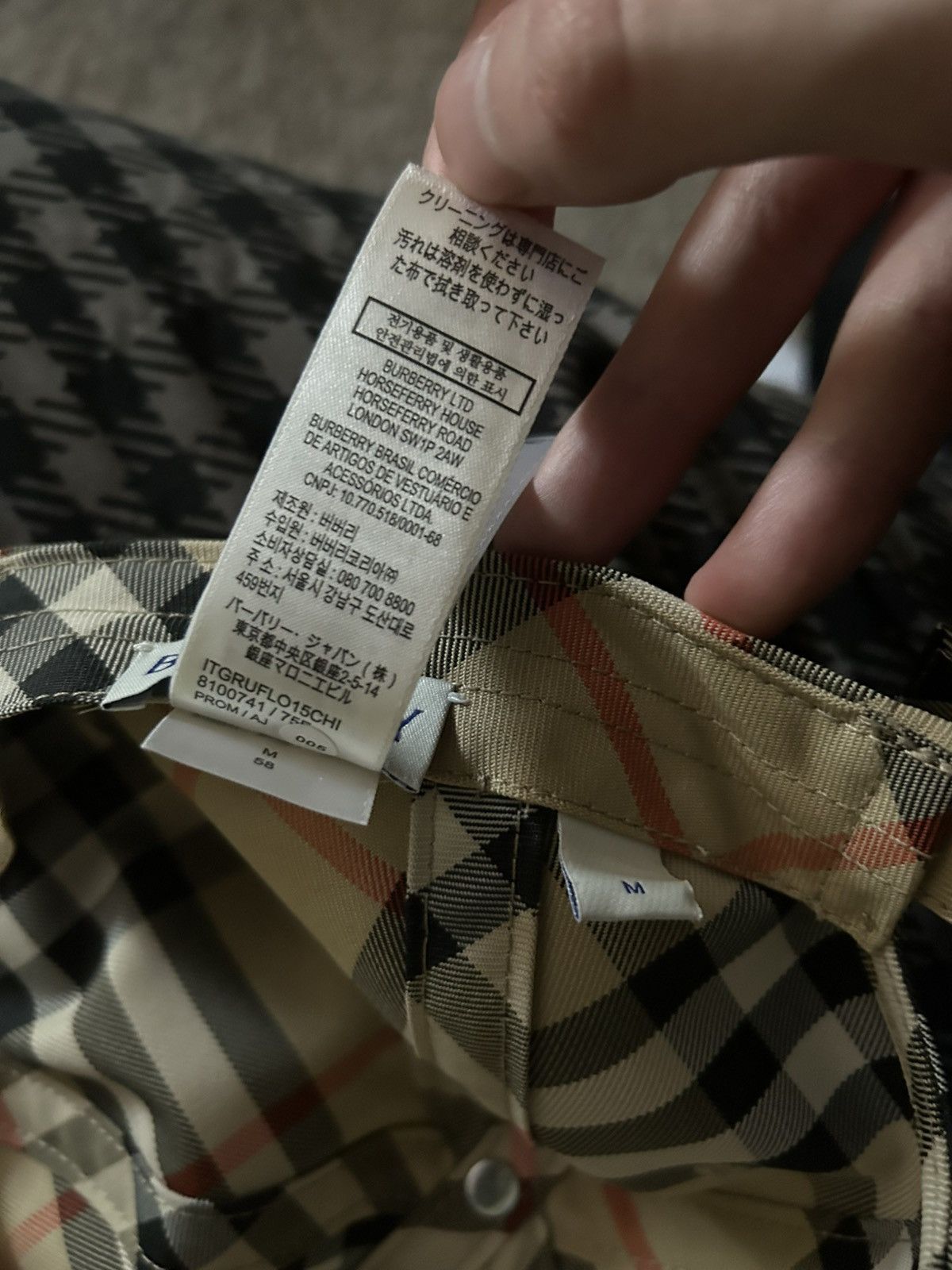 Burberry Burberry baseball cap Size ONE SIZE - 4 Thumbnail