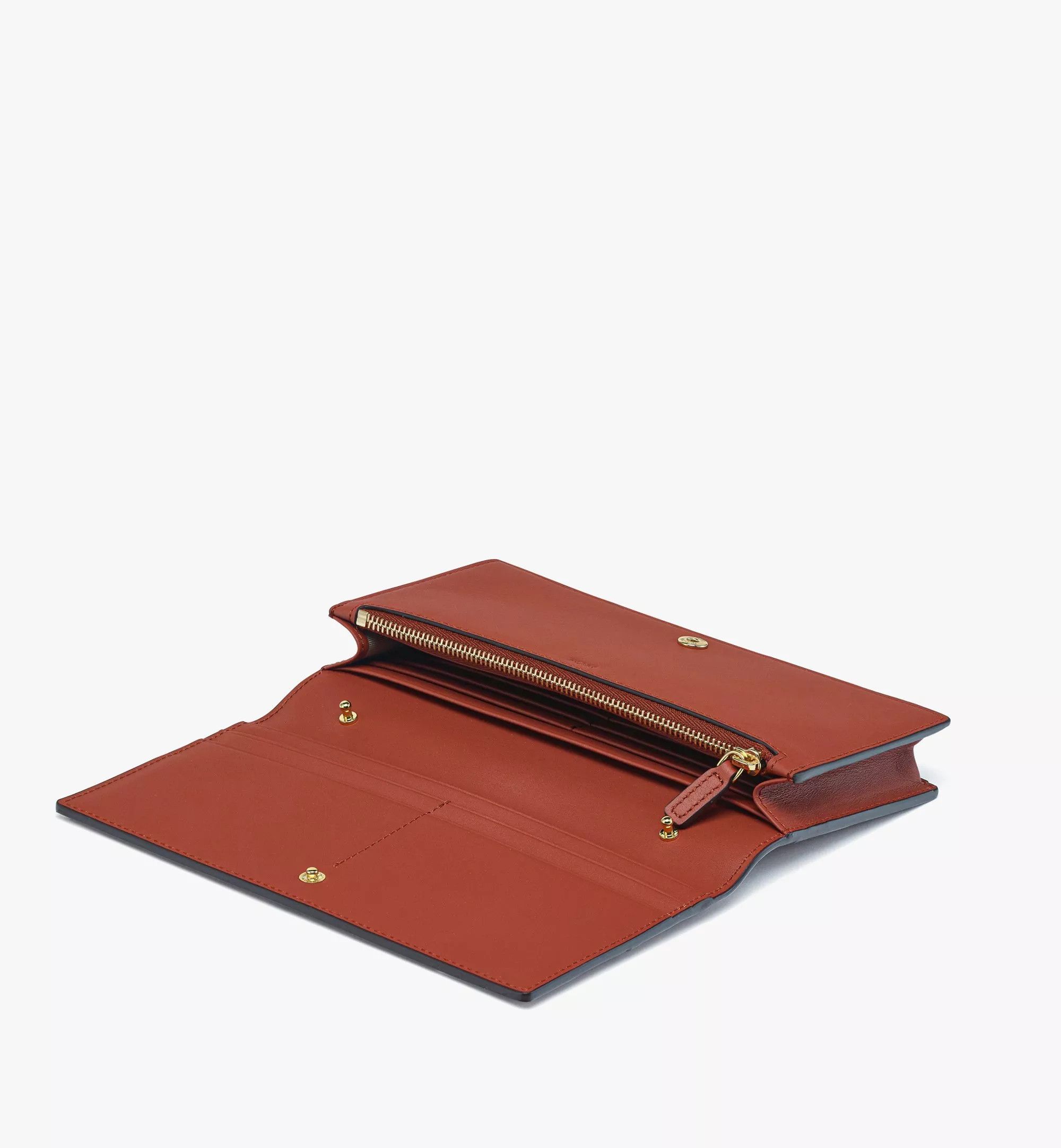 MCM o1mt1gz0625 Size: OS / Large Fold Wallet in Brown Size ONE SIZE - 4 Thumbnail