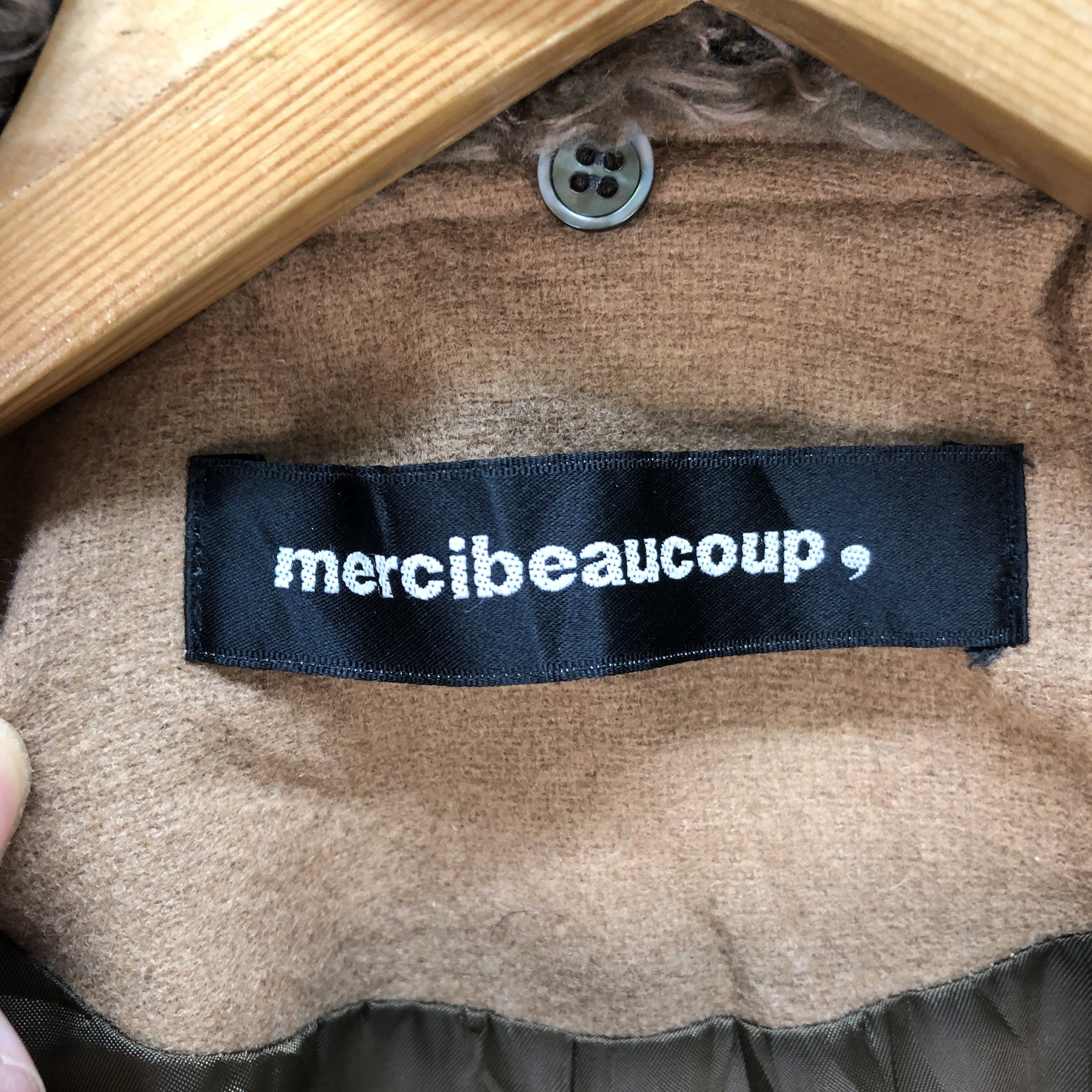 Issey Miyake MERCIBEAUCOUP ISSEY MIYAKE BROWN COAT #6266-57 Size US S / EU 44-46 / 1 - 9 Thumbnail
