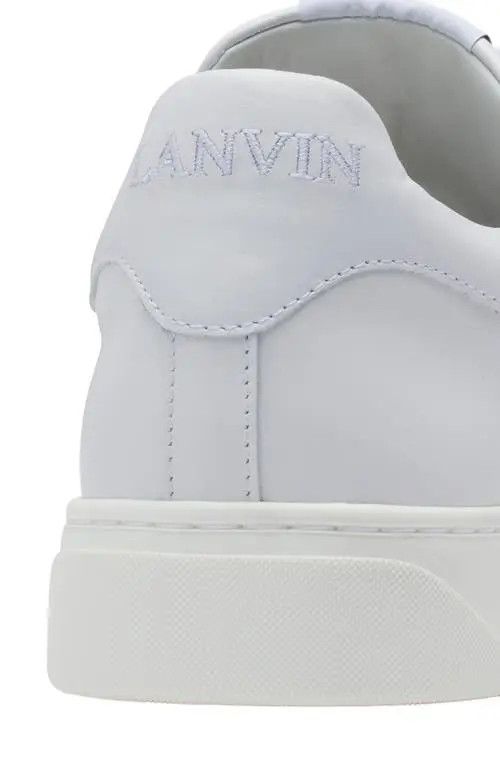 Lanvin oc11z0526 Leather Sneakers in White Size US 10.5 / EU 43-44 - 5 Thumbnail