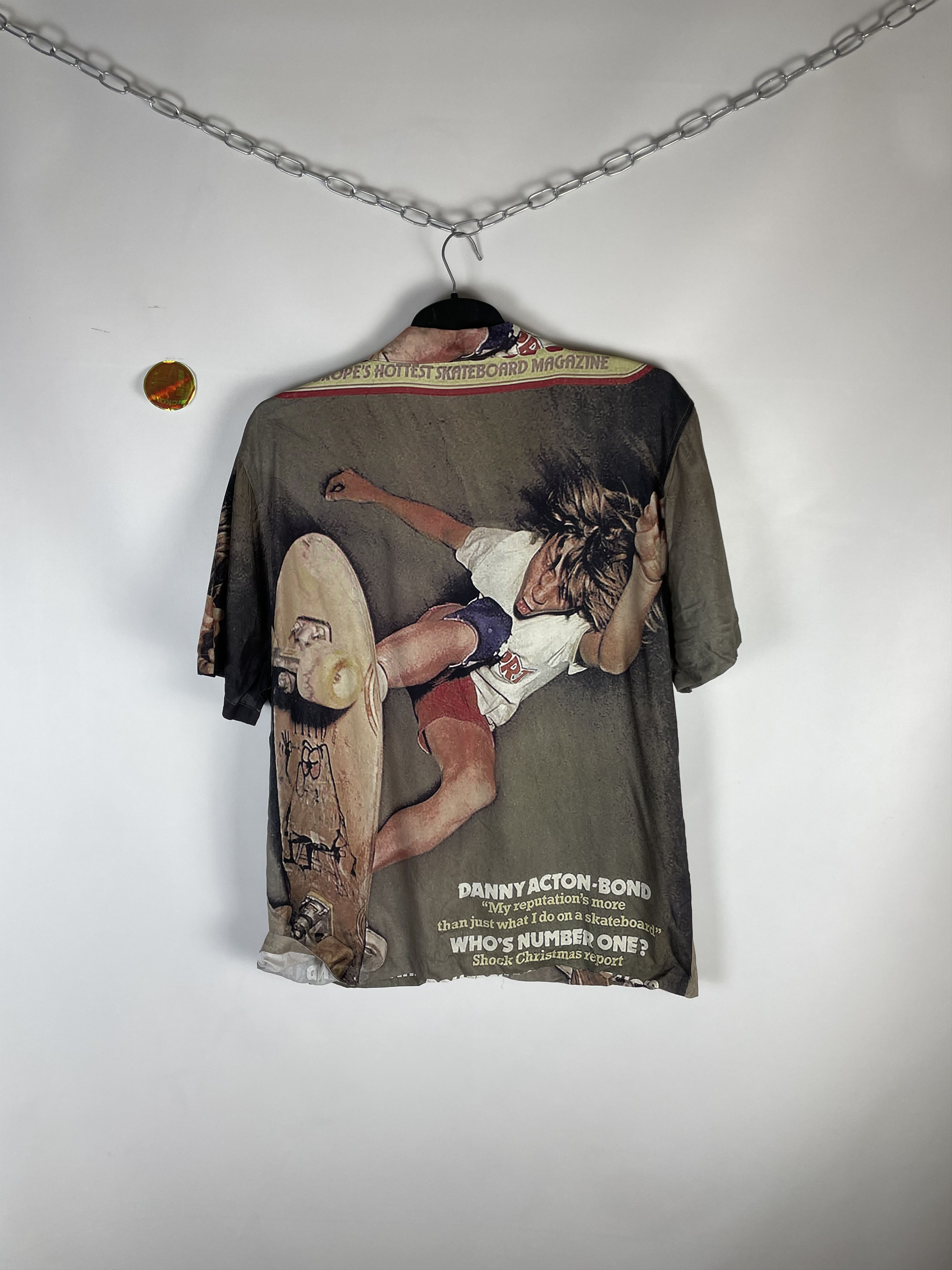 Vintage VINTAGE SKATEBOARDS Y2K HOOK-UPS SHIRTS Size US XL / EU 56 / 4 - 7 Thumbnail