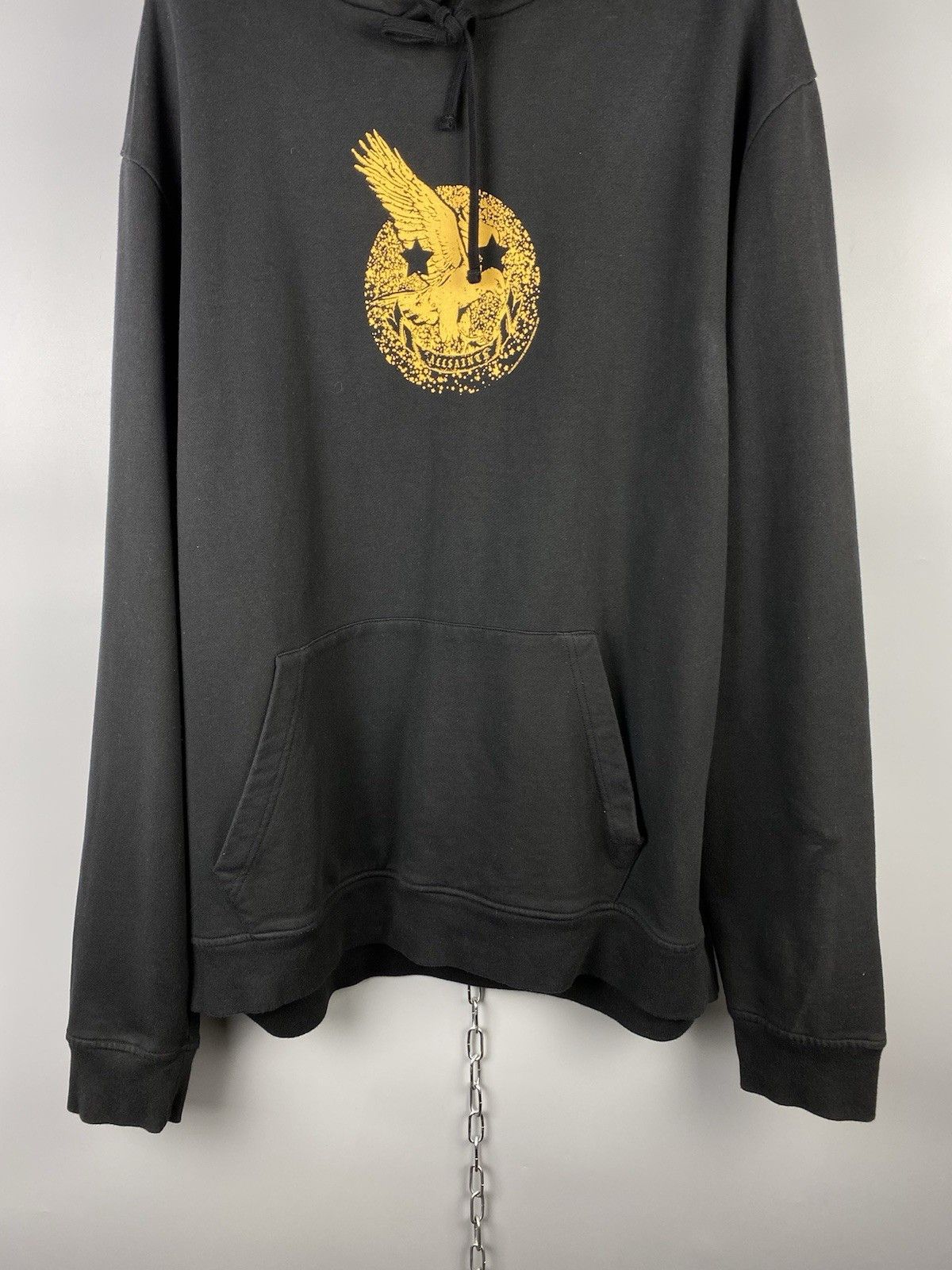 Allsaints Allsaints Black Acid Eagle Oth Printed Hoodie Size US XXL / EU 58 / 5 - 4 Thumbnail