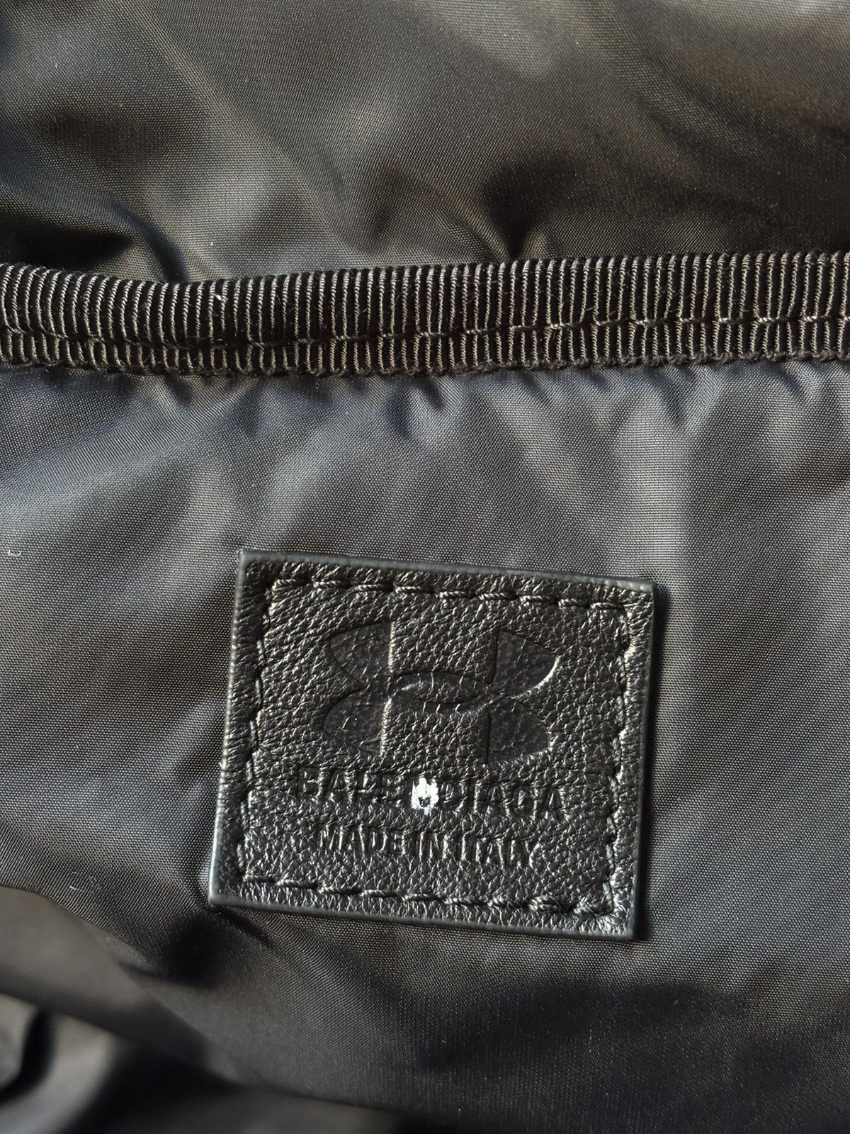 Balenciaga × Under Armour Leather duffle bag/gym bag Size ONE SIZE - 6 Thumbnail