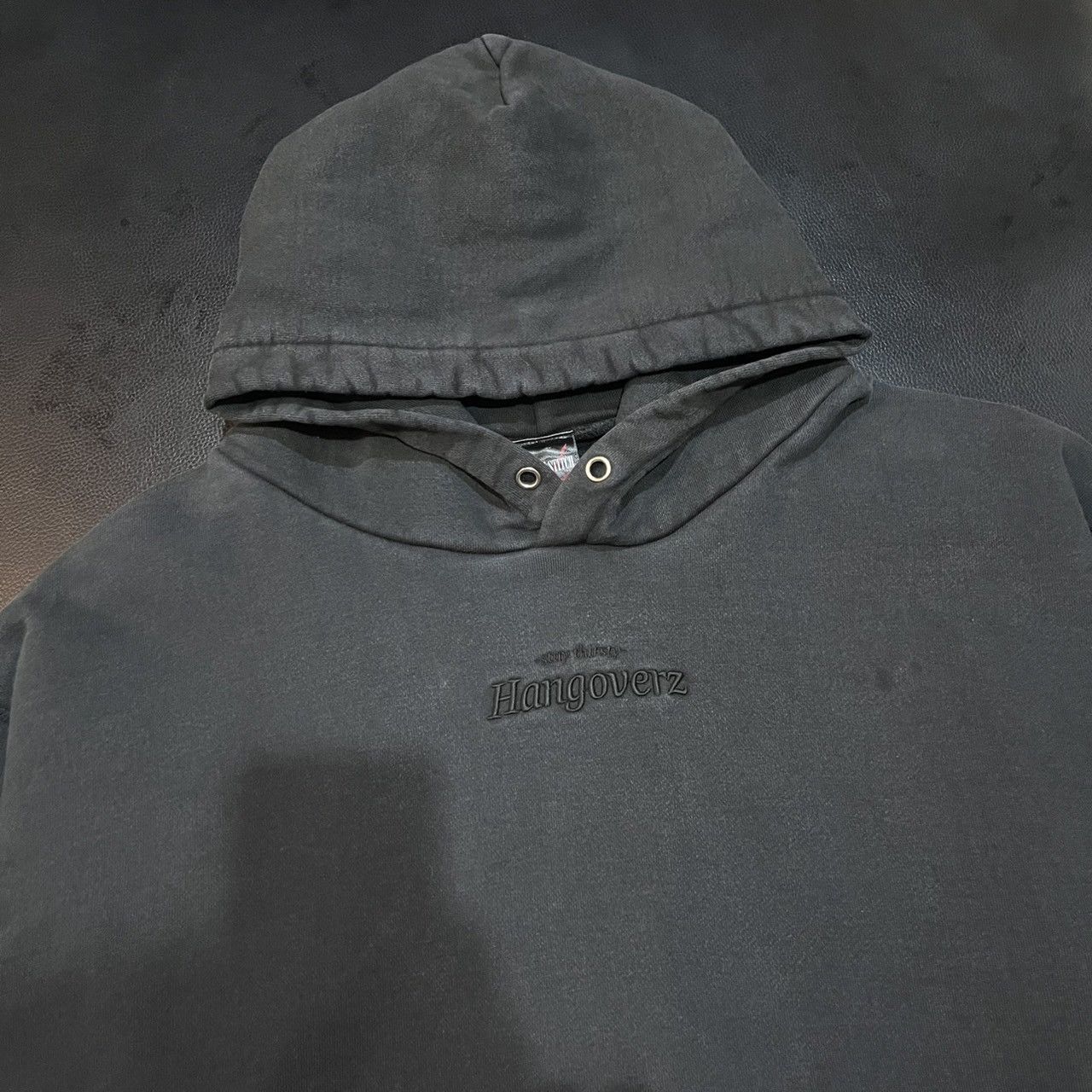 Japanese Brand hangoverz anti nose faded hoodie Size US L / EU 52-54 / 3 - 4 Thumbnail