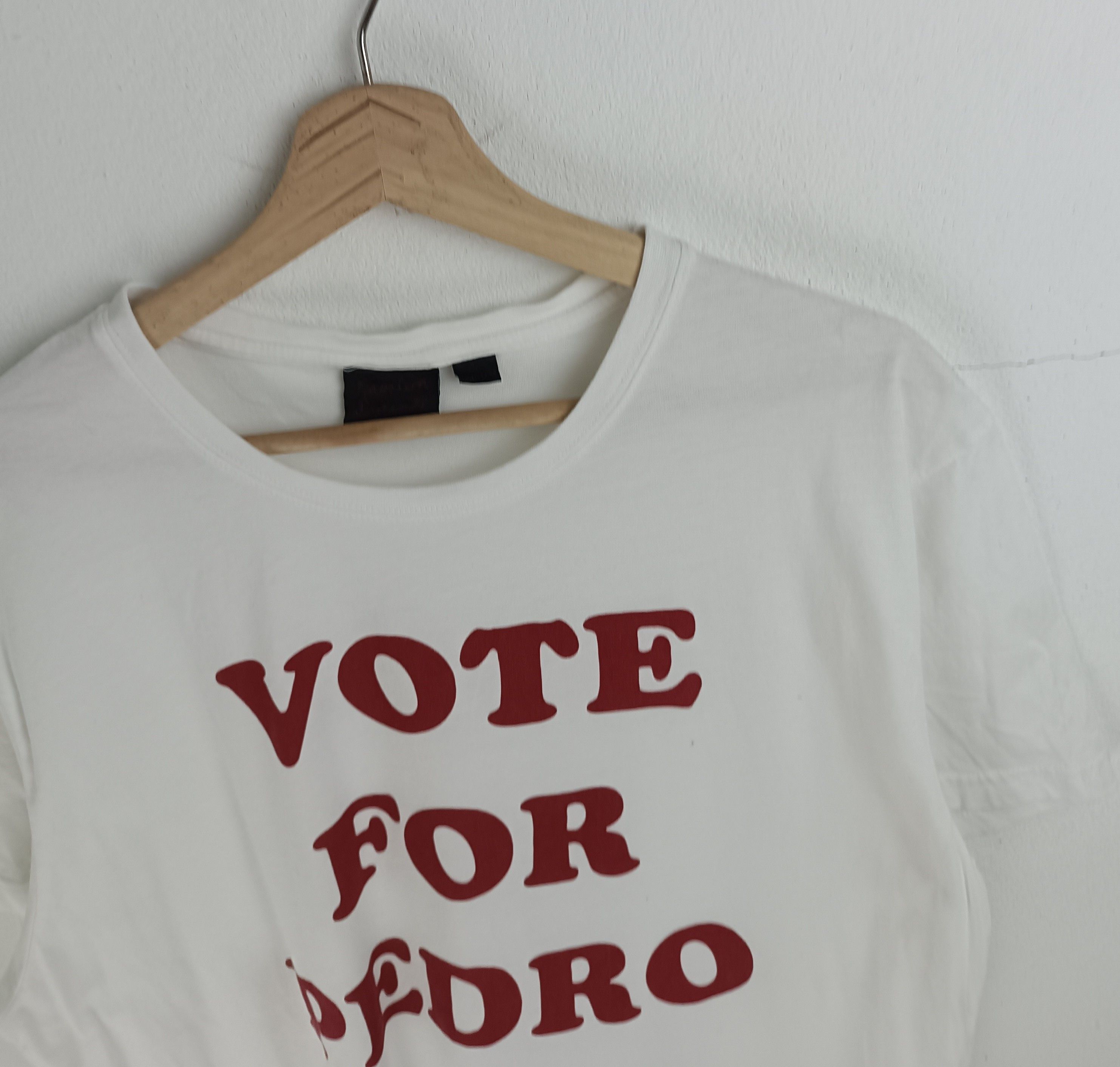 Vintage VINTAGE VOTE FOR PEDRO FROM NAPOLEON DYNAMITE FILM VERY RARE Size US L / EU 52-54 / 3 - 6 Thumbnail
