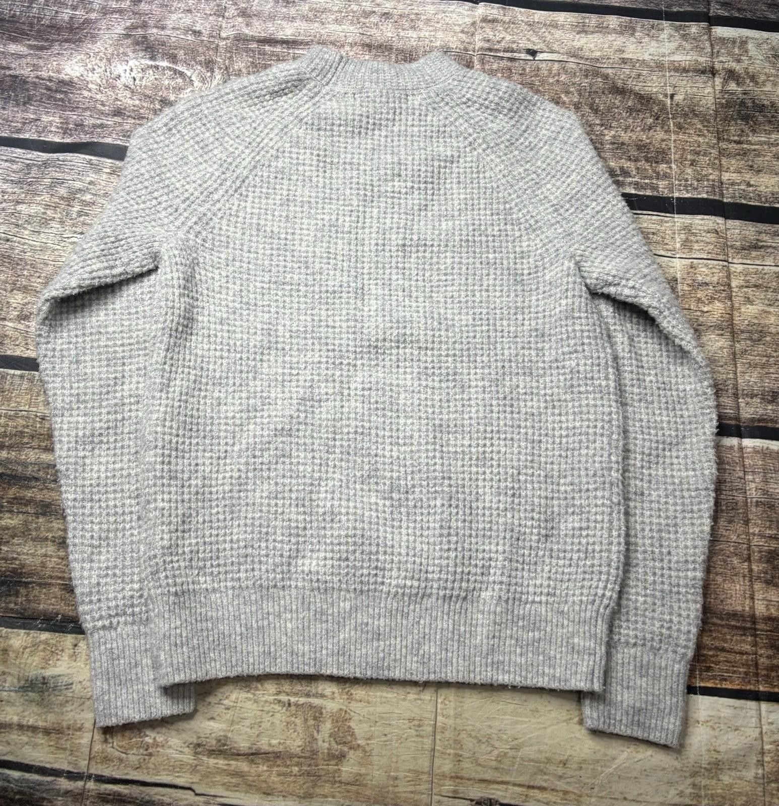 Banana Republic Banana Republic Sweater Womens XS Chunky Waffle Knit Wool Size XS / US 0-2 / IT 36-38 - 3 Thumbnail