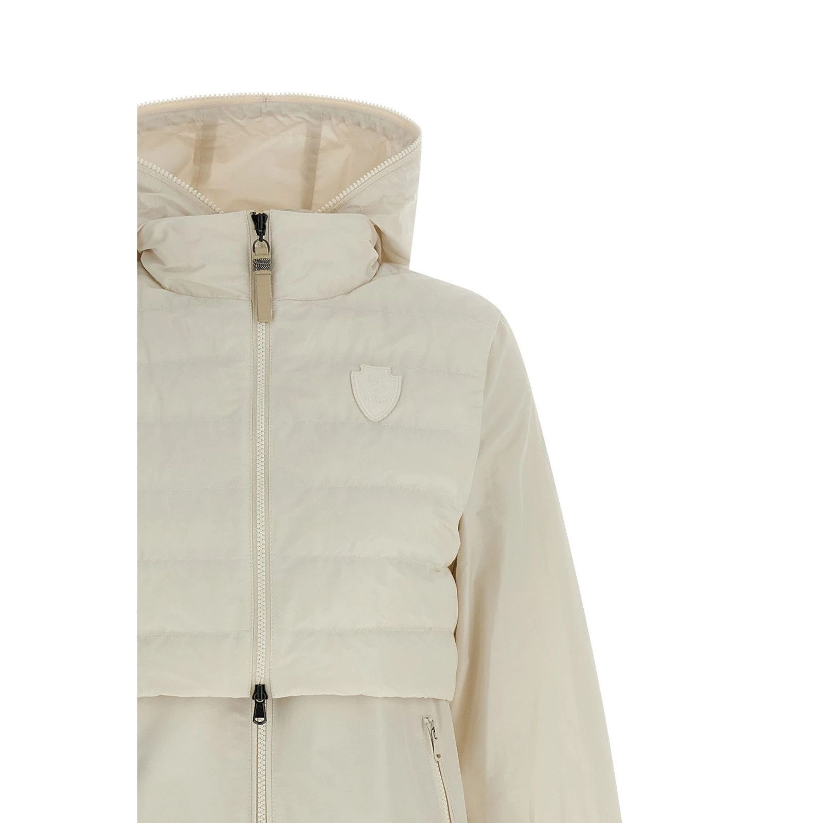 Brunello Cucinelli BRUNELLO CUCINELLI White 2 in 1 Jacket New & Authentic (Wome Size M / US 6-8 / IT 42-44 - 4 Thumbnail