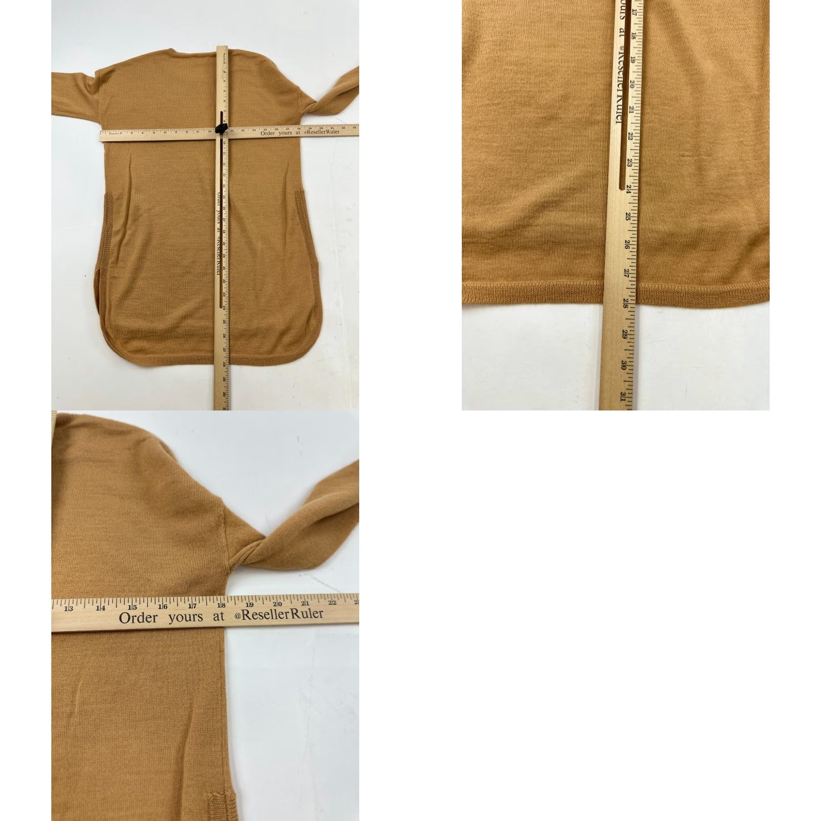 Cremieux Cremieux Gold Knit Sweater Womens Small Long Sleeve Crew Neck Pullover Casual Size S / US 4 / IT 40 - 8 Thumbnail
