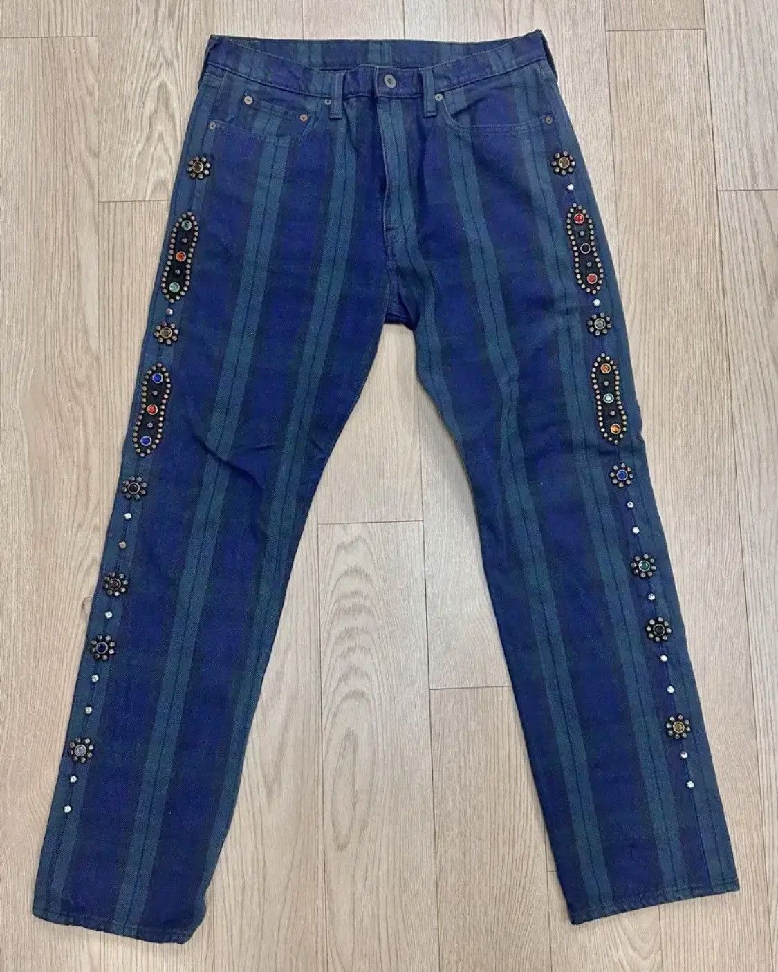 Kapital Kpaital Gemstone Studded Pants Size US 34 / EU 50 - 1 Thumbnail