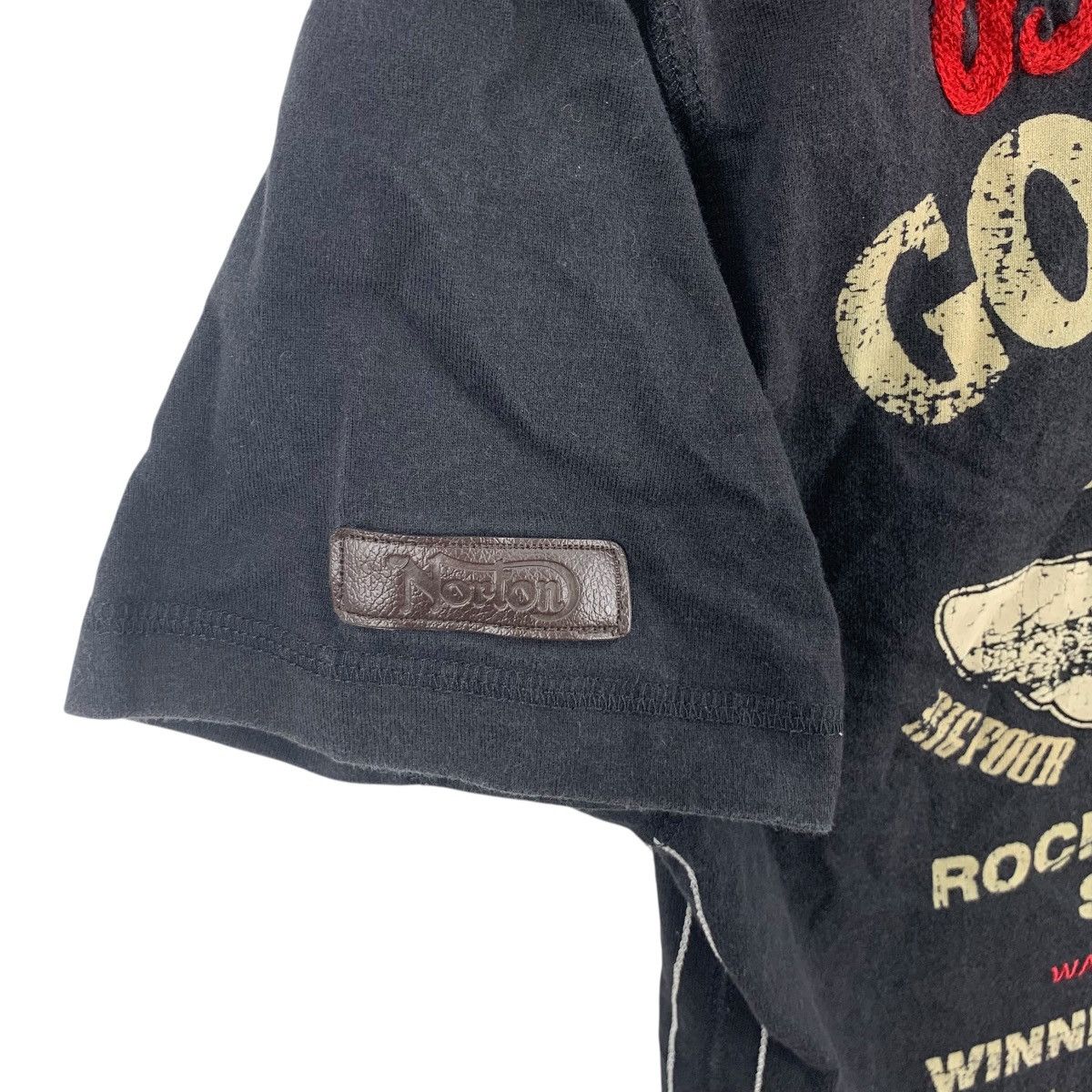 Norton NORTON MOTORCYCLE ENGLAND Rockers Speed Club Tee Shirt Top Size M / US 6-8 / IT 42-44 - 8 Thumbnail