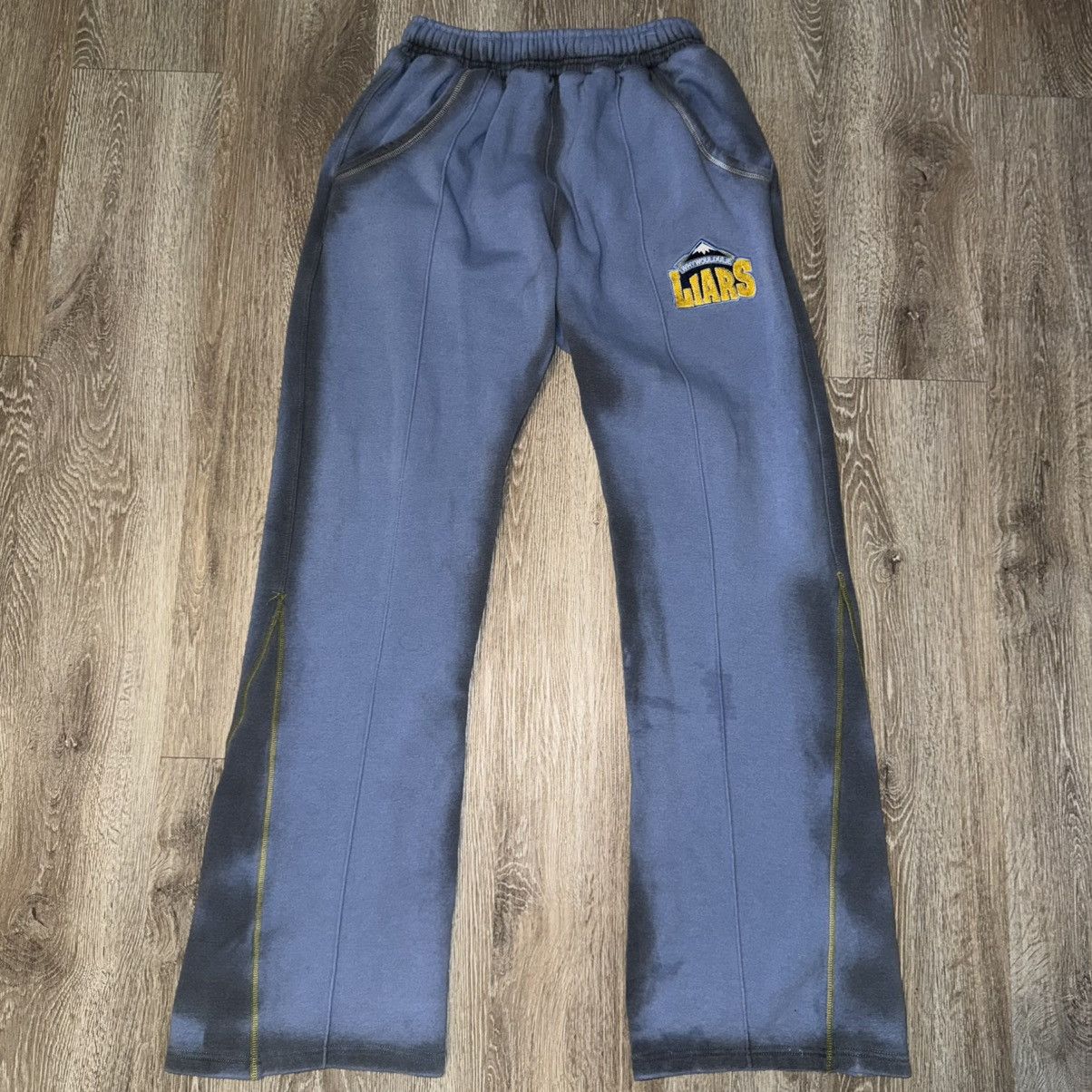 Other WHYWOULDULIE SS24 All-Star Heavy-Flared Sweatpants Size US 34 / EU 50 - 1 Thumbnail