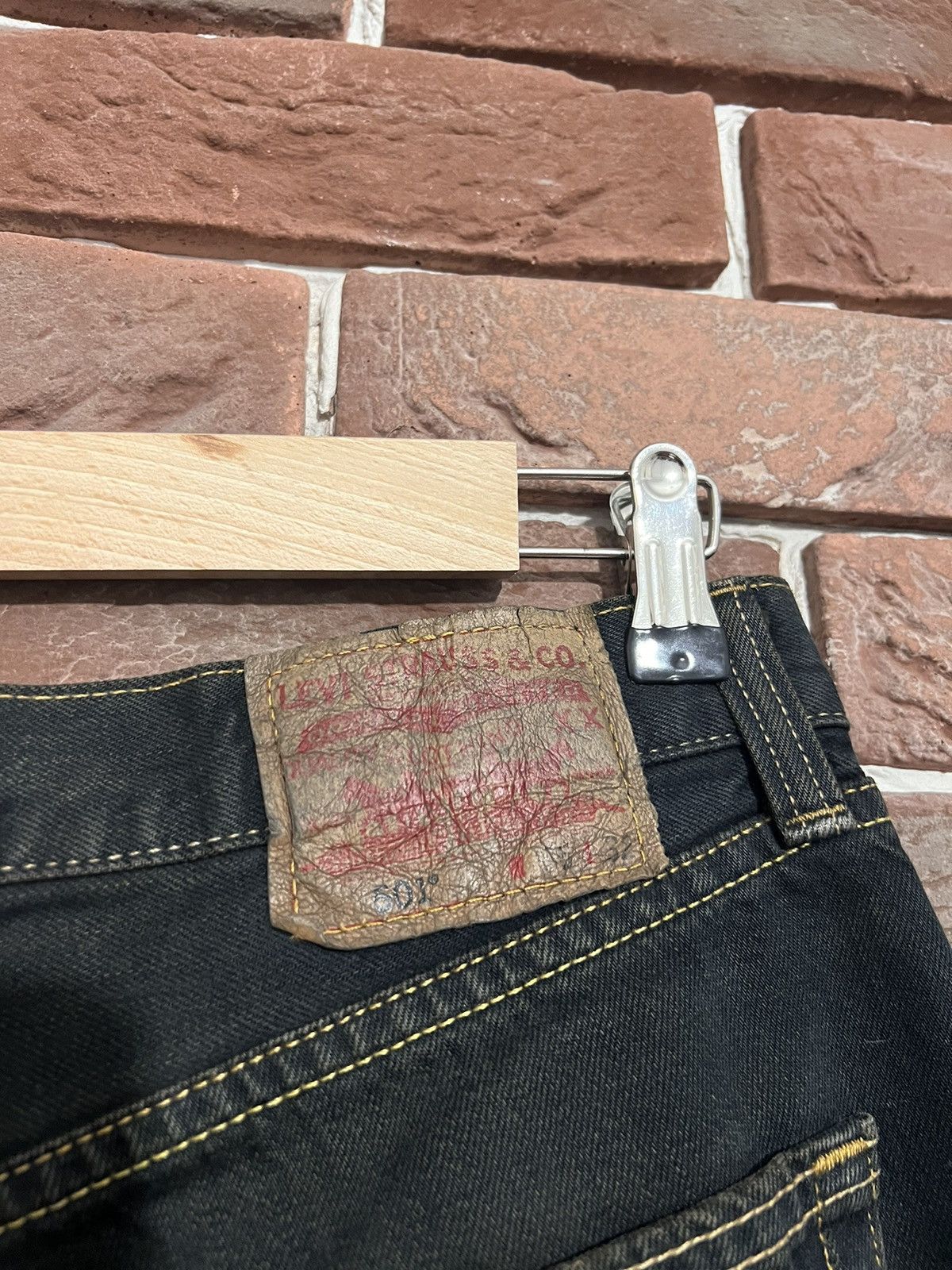 Levi's Levi’s 501 36x32 dirty washed damaged grunge flared jeans Size US 36 / EU 52 - 9 Thumbnail