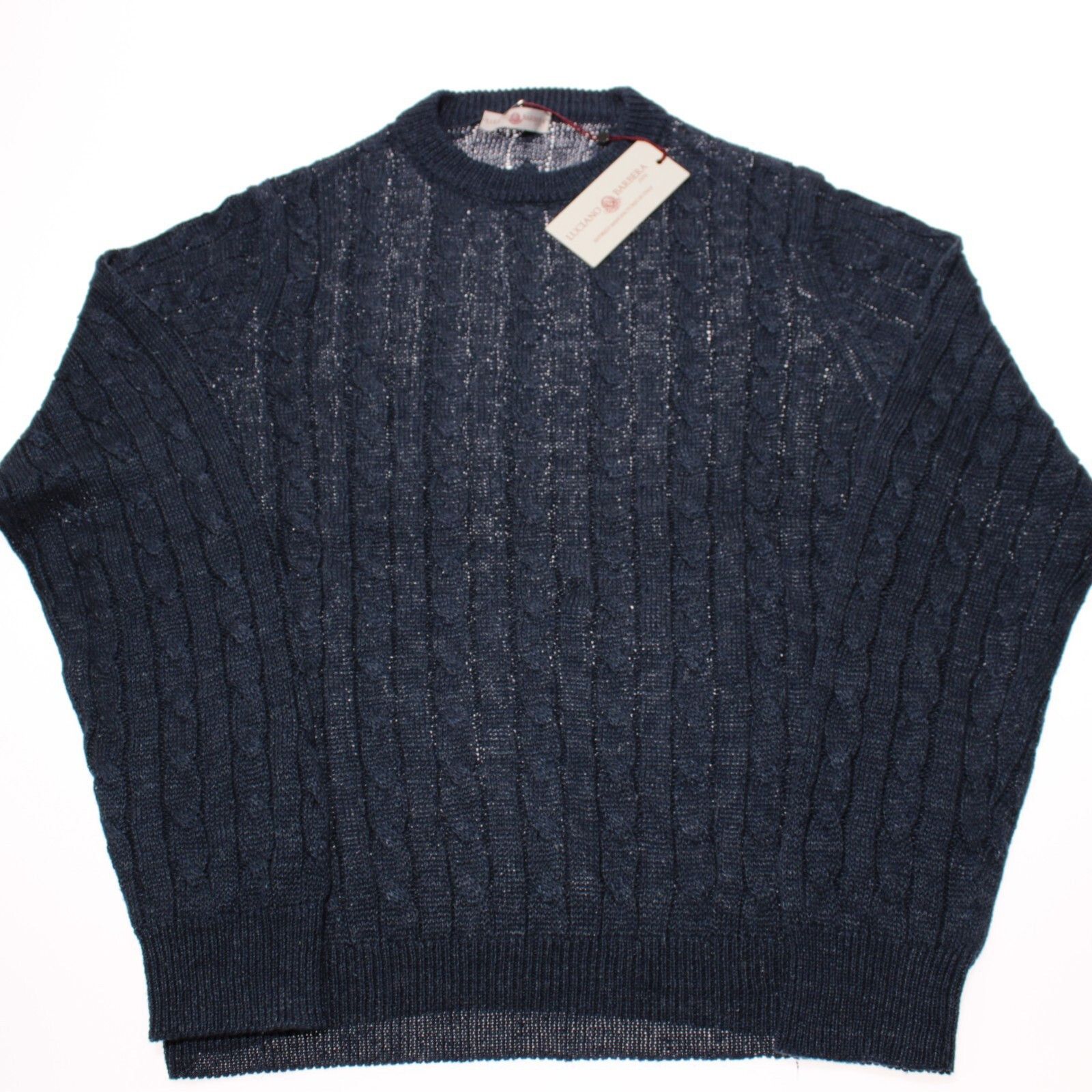 Luciano Barbera Luciano Barbera Sweater Size US M in Blue Size US M / EU 48-50 / 2 - 4 Thumbnail