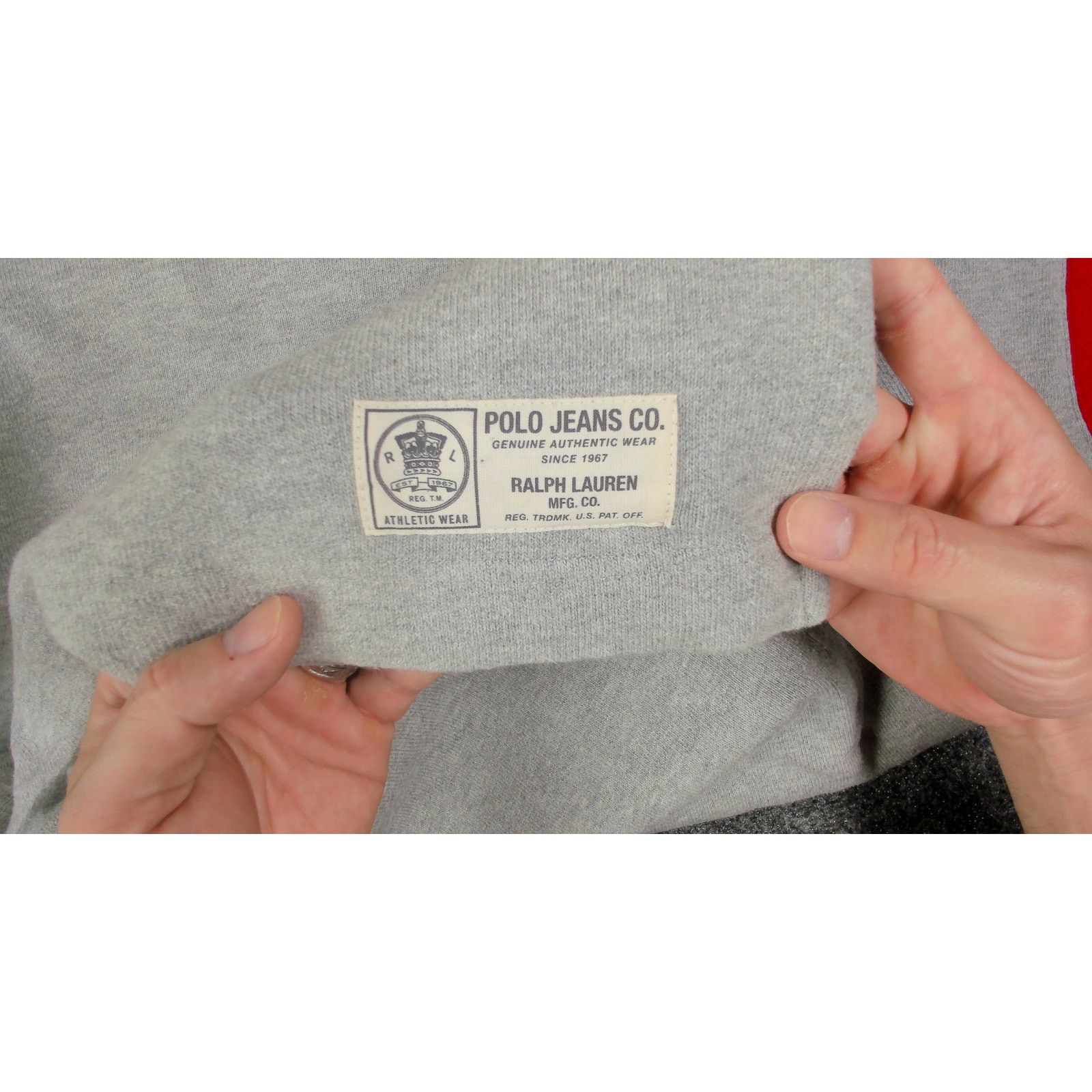 Ralph Lauren Y2K Ralph Lauren Polo Jeans Heavyweight Varsity Thermal XL Size US XL / EU 56 / 4 - 10 Thumbnail