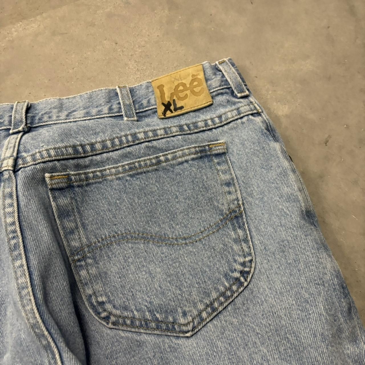 Japanese Brand × Vintage Crazy Vintage Y2K/2000s Light Wash Essential Denim Jeans! Size US 36 / EU 52 - 7 Thumbnail