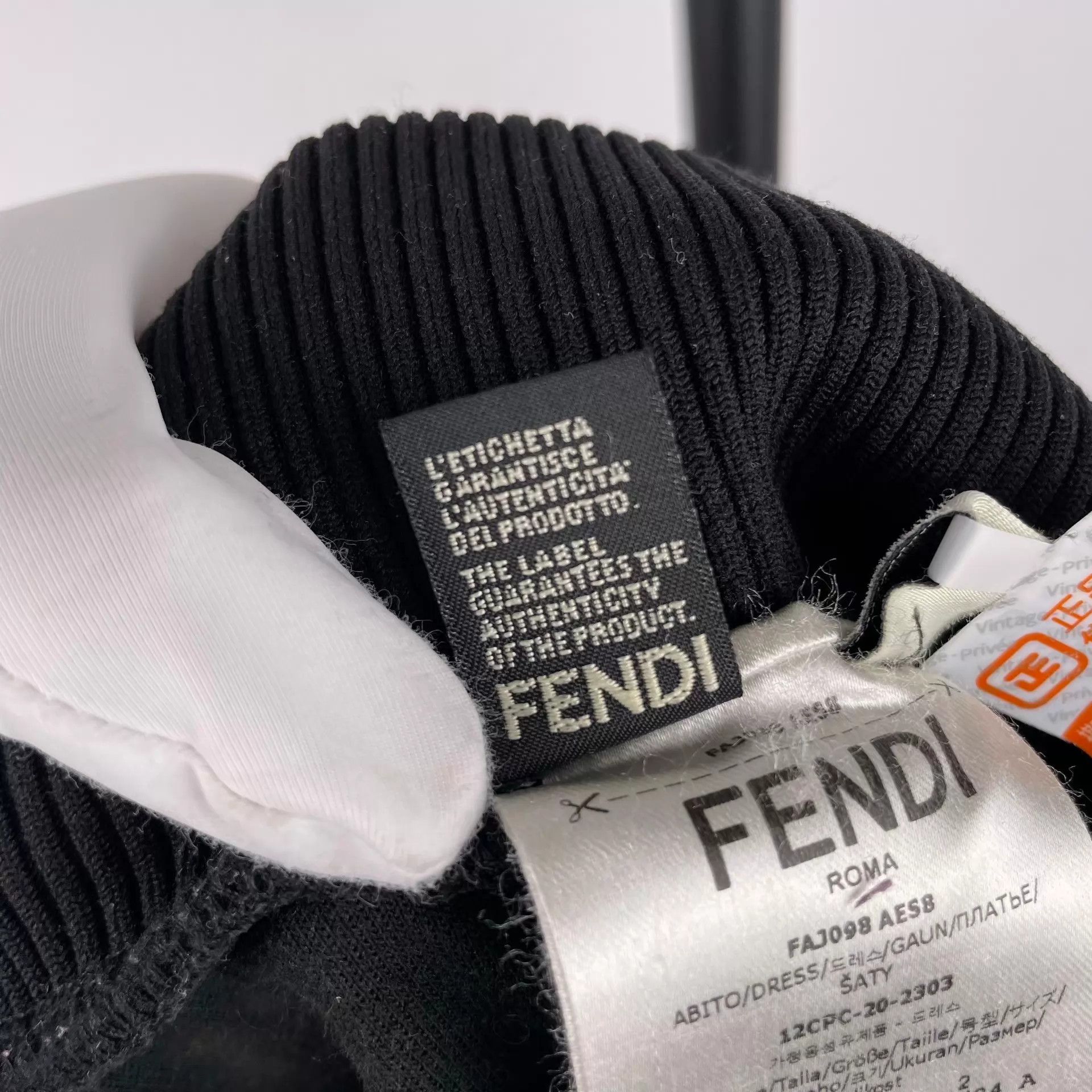 Fendi Fendi Black Side FF Logo Sweatpants Size 26" / US 2 / IT 38 - 6 Thumbnail