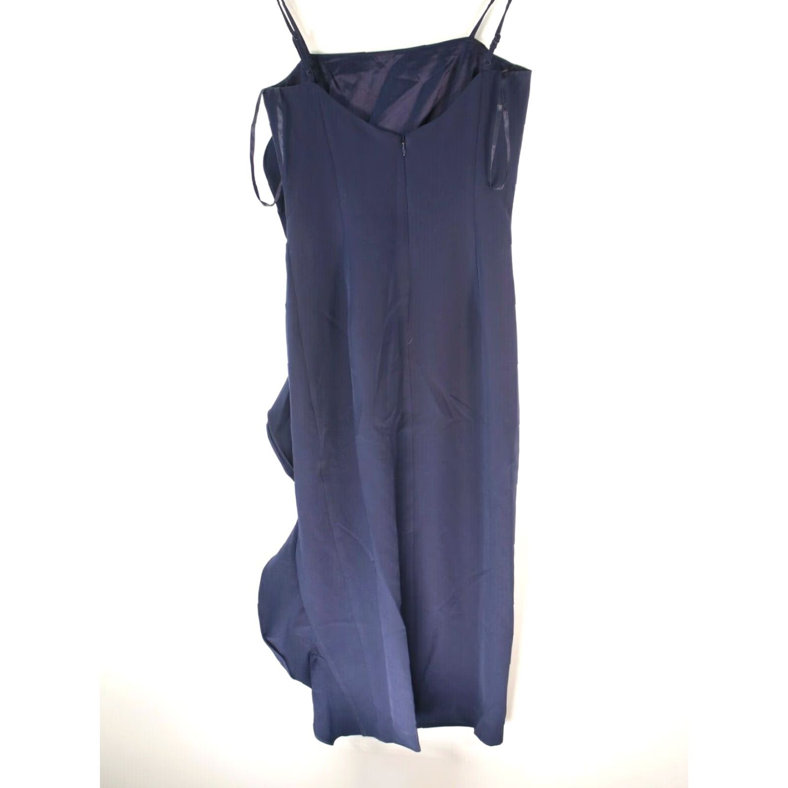 Vintage VINTAGE Bardot Aaliyah Sleeveless Ruffle Midi Cocktail Midi Dress Women's XS Size XS / US 0-2 / IT 36-38 - 3 Thumbnail