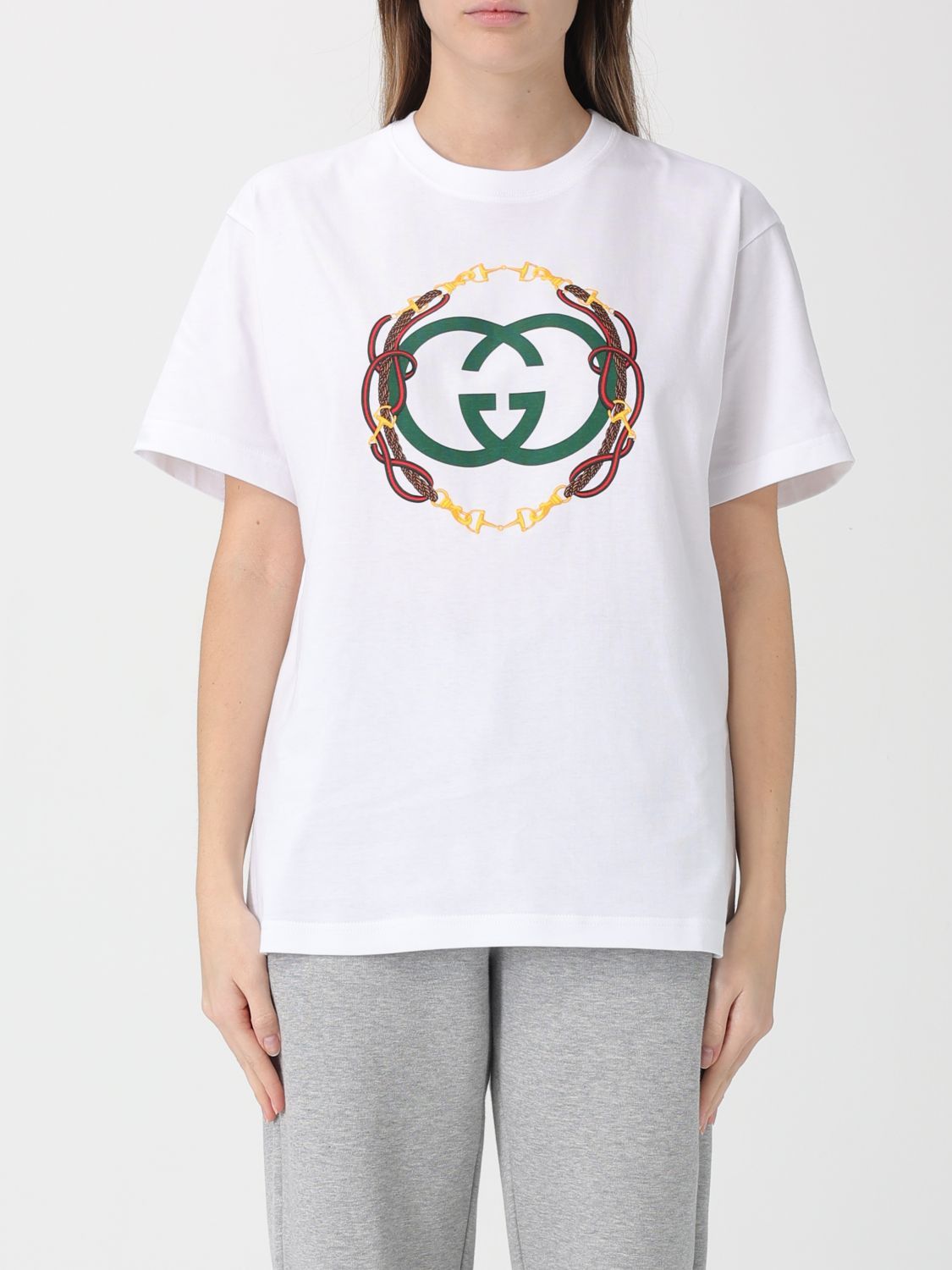 Gucci Gucci T-Shirt Woman White Size XXS / US 00 / IT 34 - 1 Thumbnail