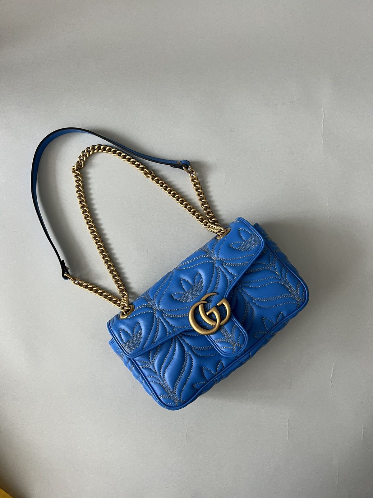 Adidas × Gucci 💥LIMITED💥Gucci X Adidas Small Marmont Shoulder bag Size ONE SIZE - 3 Thumbnail