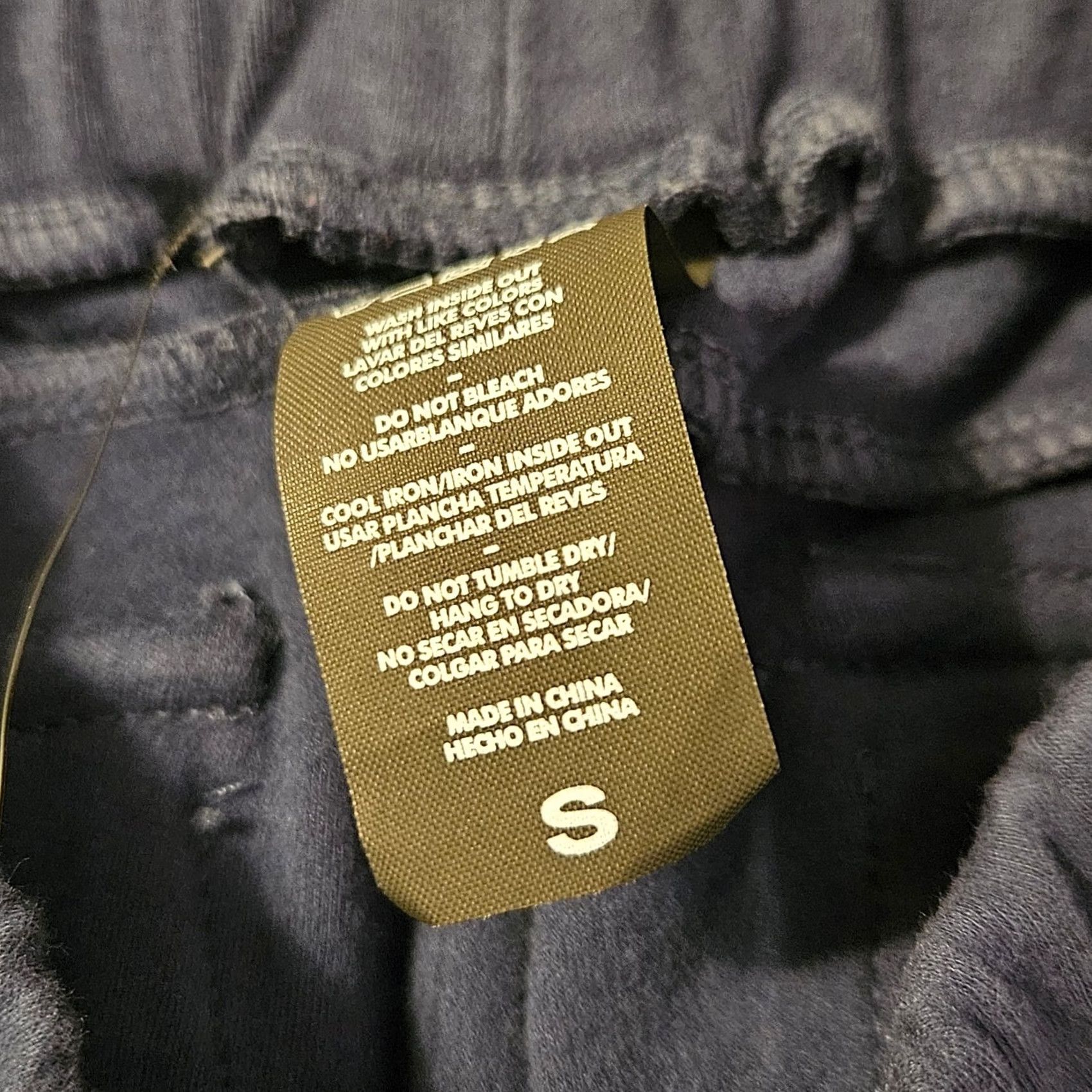 Vintage Alphalete Mens Navy Blue Cargo Joggers Tapered Athletic Sweatpants Sz S NEW Size US 29 - 5 Thumbnail