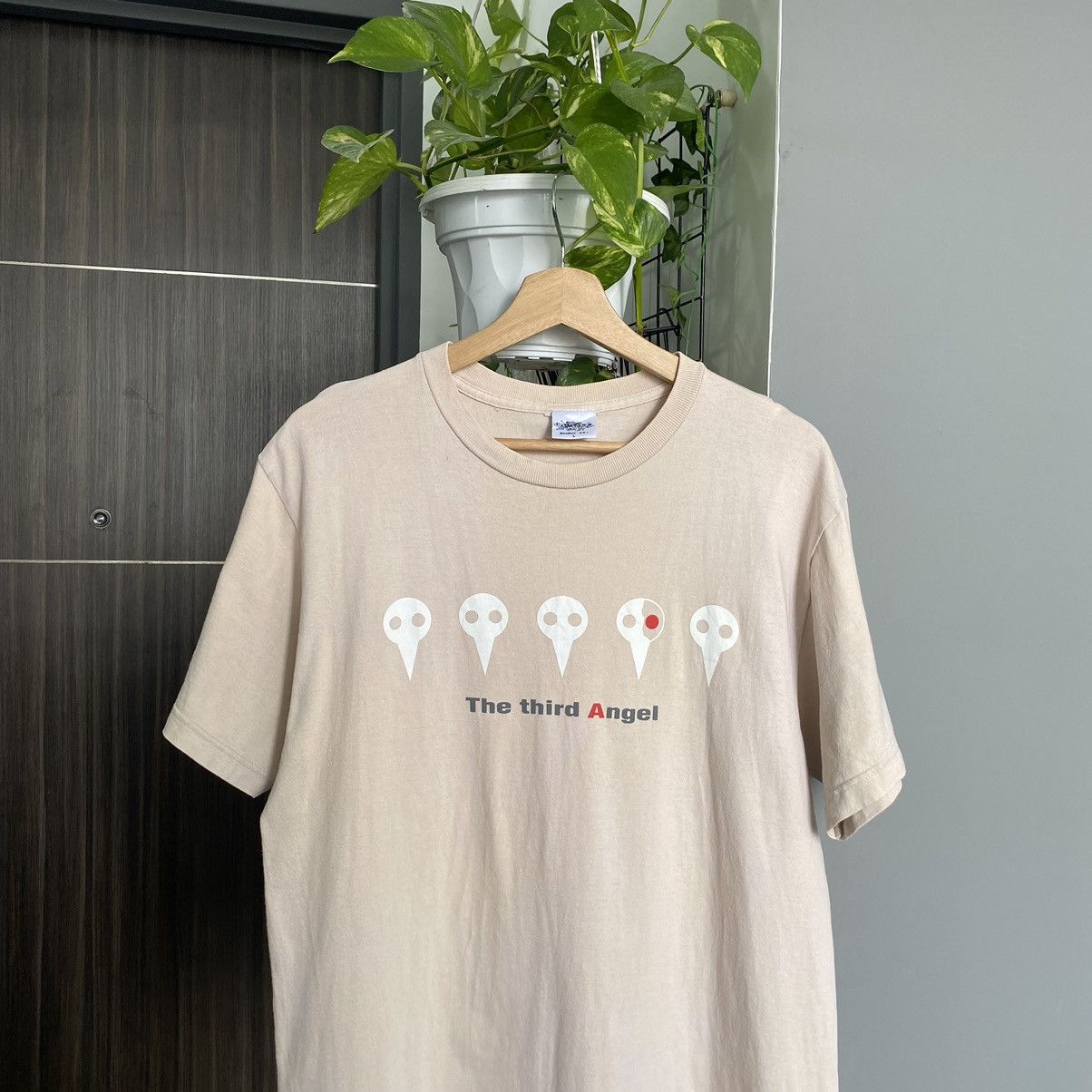 Anime Thrashed Faded Vintage Evangelion The Third Angel Anime Tee Size US L / EU 52-54 / 3 - 2 Thumbnail