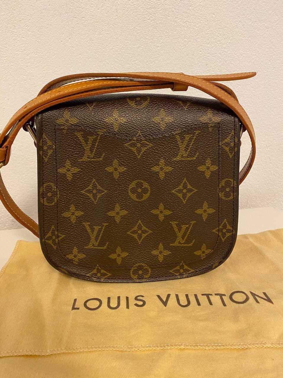 Louis Vuitton Louis Vuitton Saint Cloud Mini Monogram bag brown Leather Size ONE SIZE - 4 Thumbnail