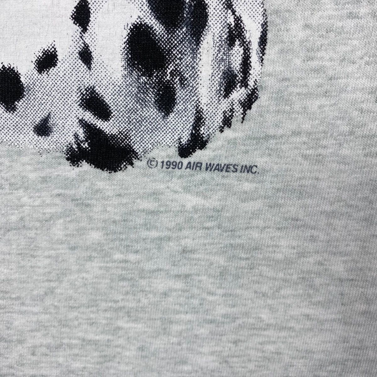Vintage Vintage 90's DALMATIAN Dog Air Waves Graphic Tee Shirt Large Size US L / EU 52-54 / 3 - 3 Thumbnail