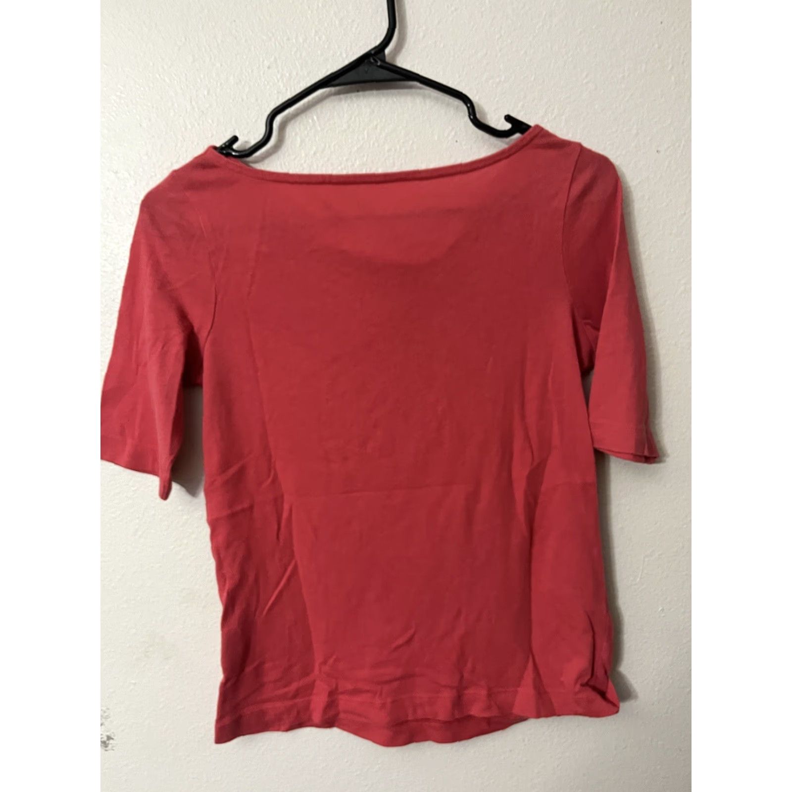 Lands' End VINTAGE Lands' End Shirt Women XS Pink Short Sleeve Sport Top Blouse T-Shirt Activewear 90s Womens Size XS / US 0-2 / IT 36-38 - 3 Thumbnail