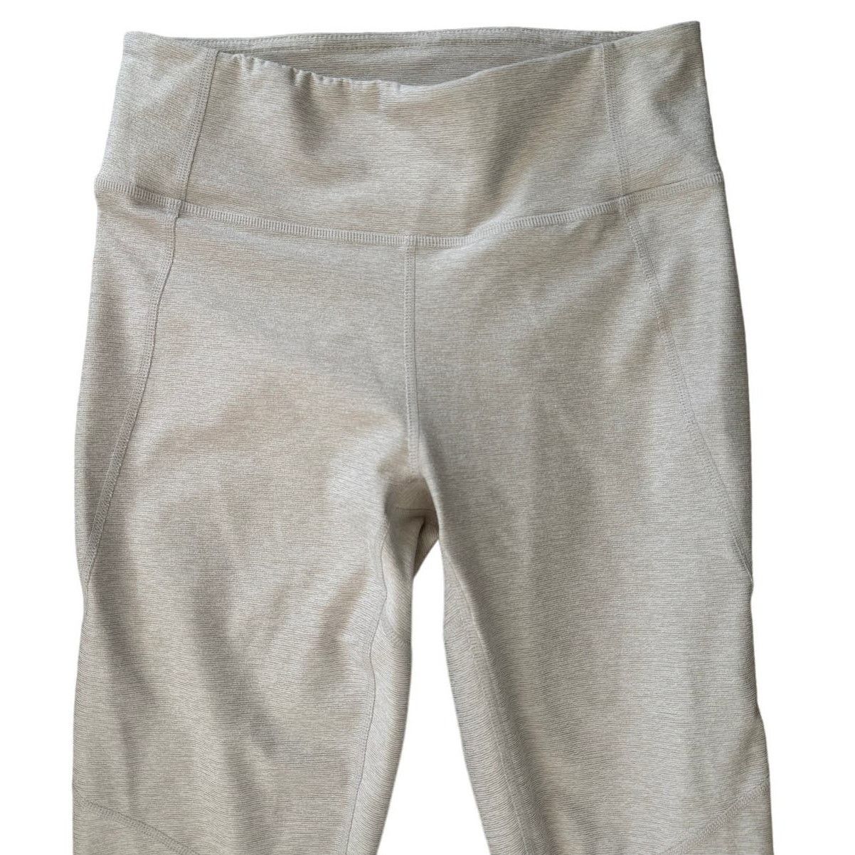 Outdoor Voices Outdoor Voices 3/4 Warm-Up Legging, Beige/White, Size SMALL Size 23" - 2 Thumbnail