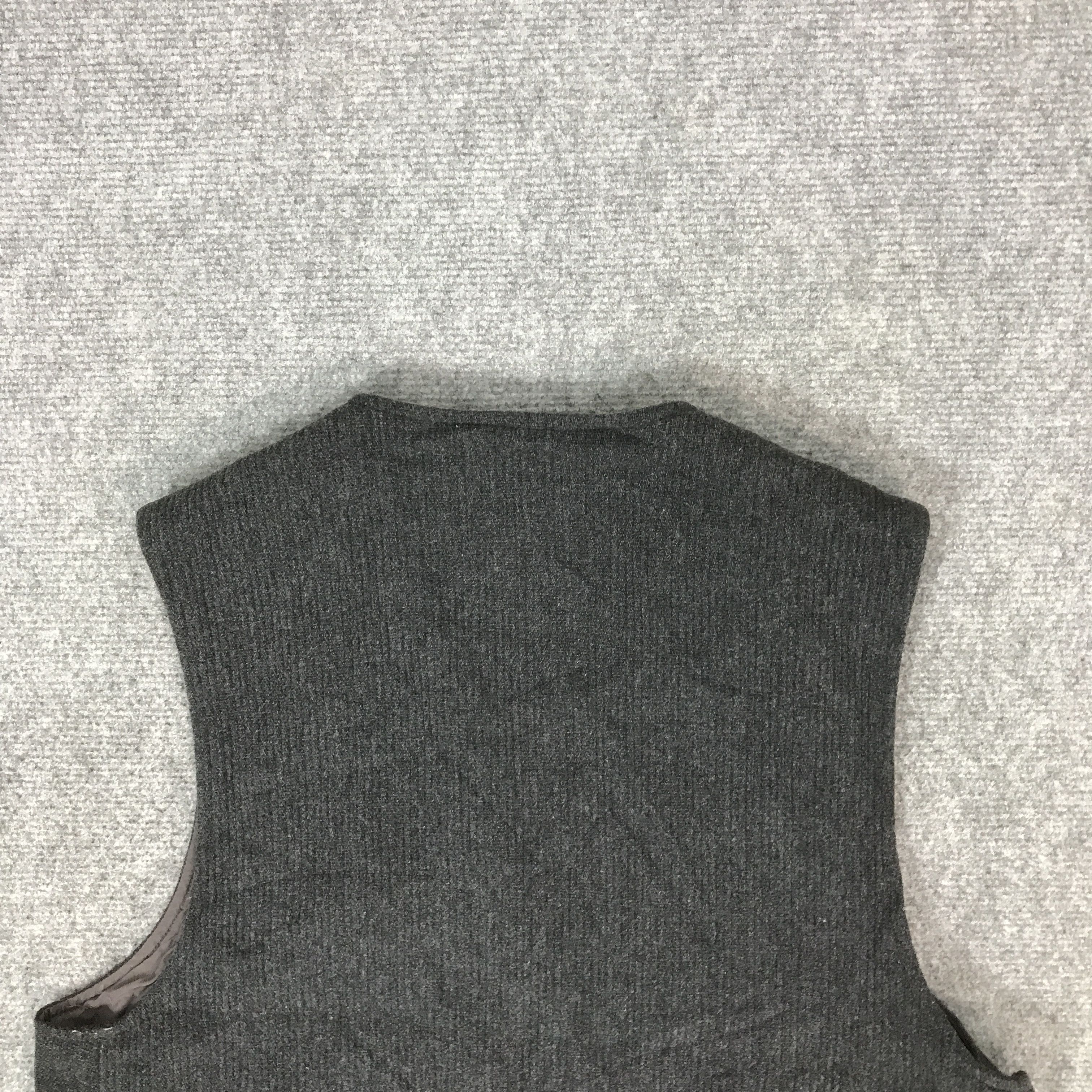 Pazzo PAZZO GLOBAL LINE LANIFICIO MARCOLANA WOOL VEST K69B19 Size US M / EU 48-50 / 2 - 4 Thumbnail
