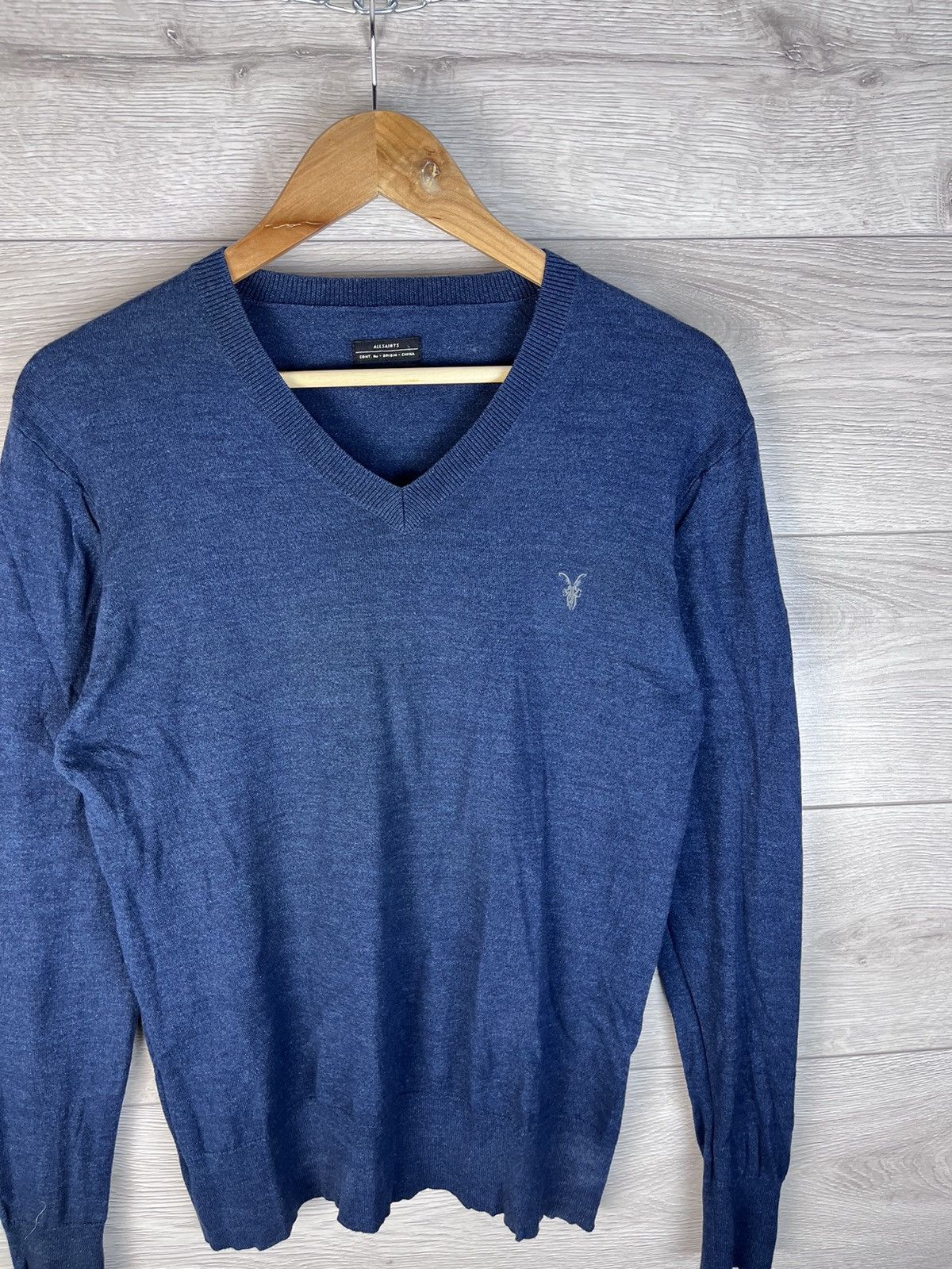 Allsaints Men's sweater Allsaints size M 100% cotton Size US M / EU 48-50 / 2 - 3 Thumbnail