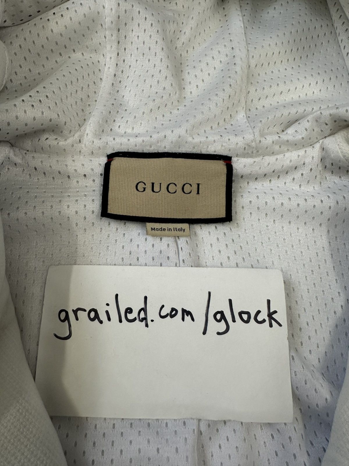Gucci Gucci GG Logo Full Print Zip Up Windbreaker Hoodie XL Size US XL / EU 56 / 4 - 9 Thumbnail