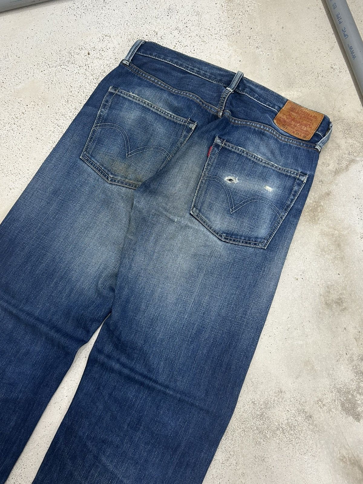 Levi's Vintage Levis 503 Relaxed Fit Distressed Size US 32 / EU 48 - 10 Thumbnail