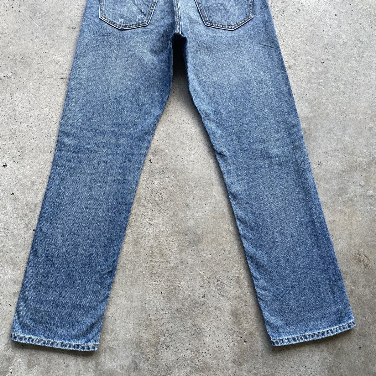 Japanese Brand Vintage Japanese Faded Jeans Pants Distressed Denim W29 Size US 29 - 10 Thumbnail