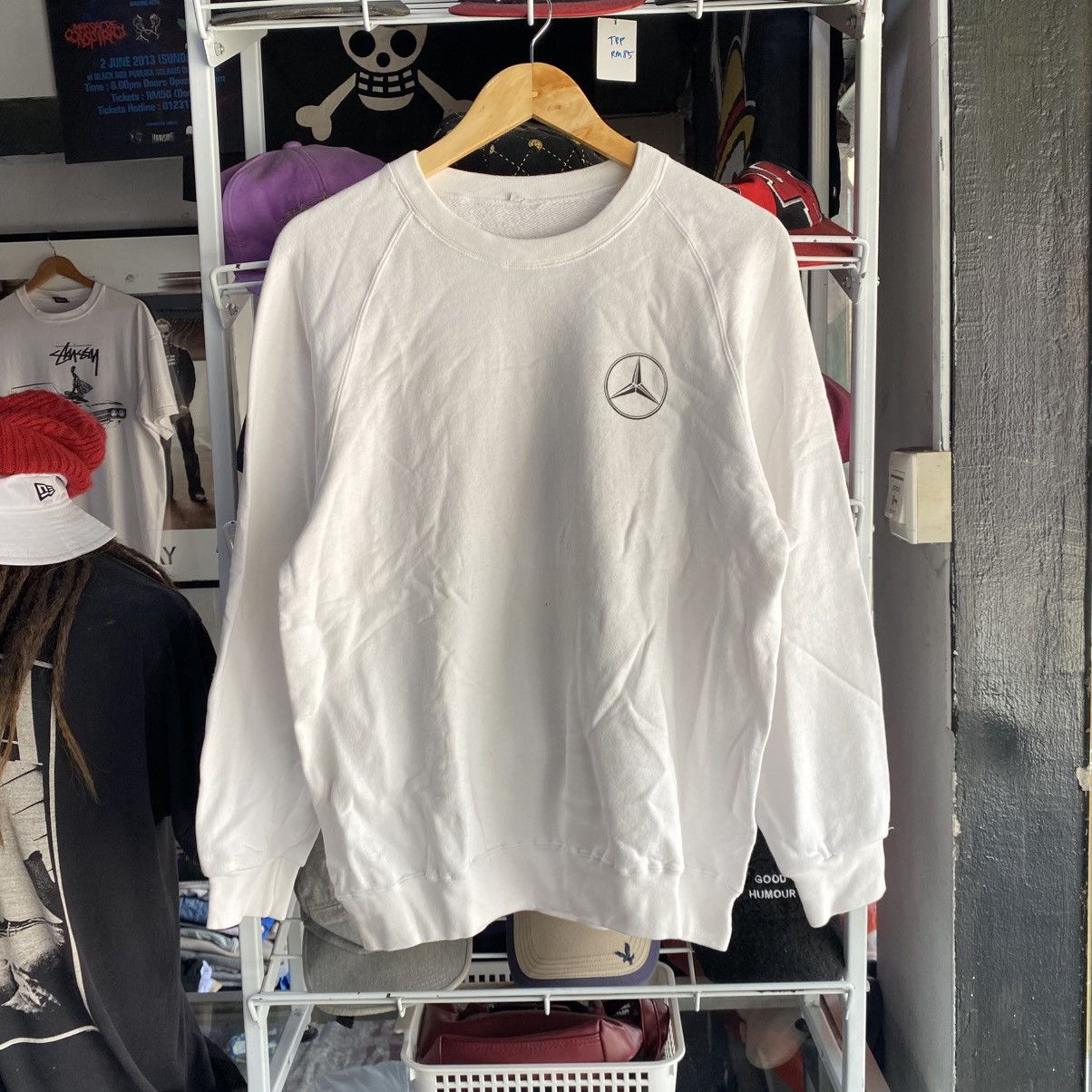 Mercedes-Benz Rare vintage 89s Mercedes-Benz Silver Arrow sweatshirt Size US L / EU 52-54 / 3 - 2 Thumbnail