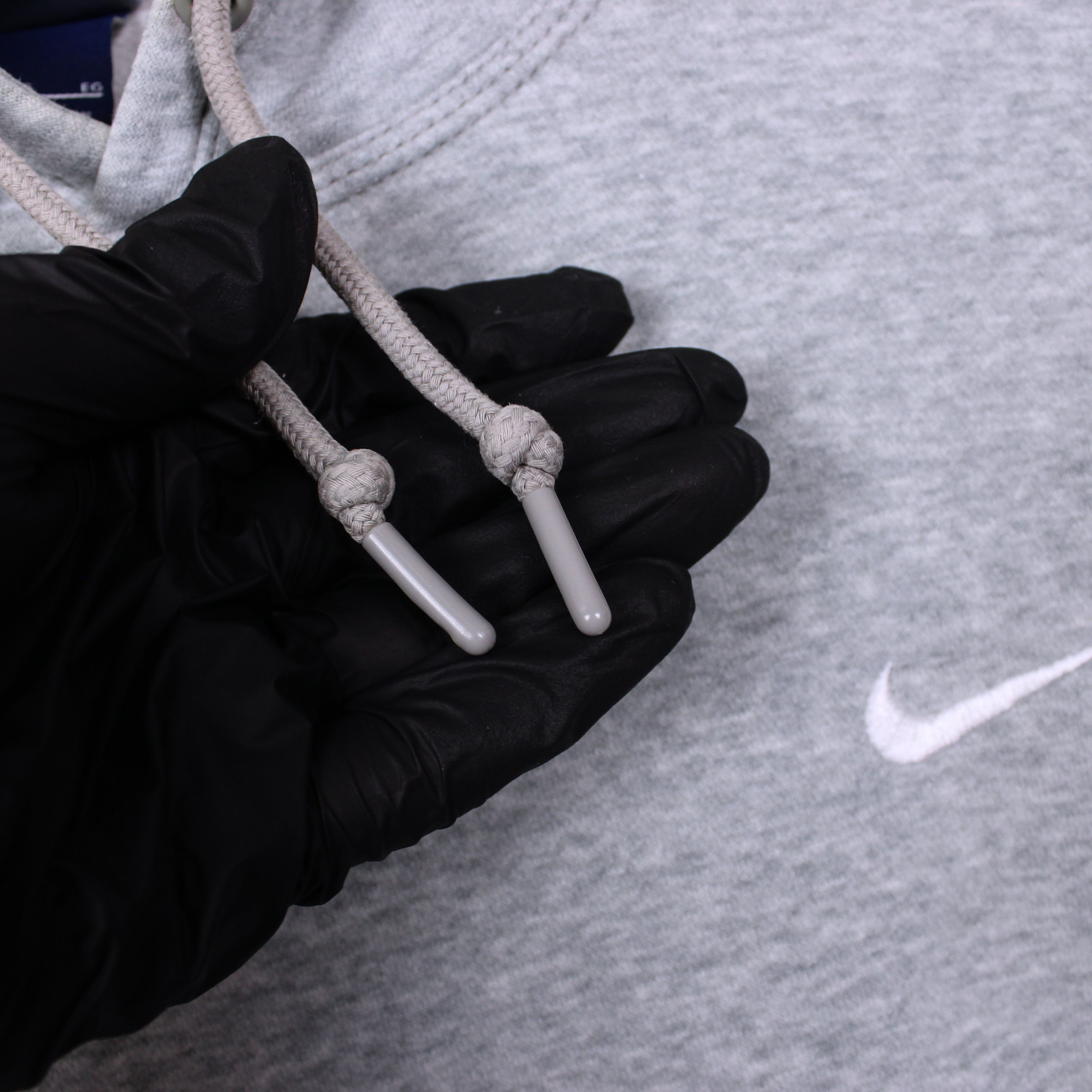 Nike Nike vintage drill hoodie men logo M gray Size US XL / EU 56 / 4 - 4 Thumbnail