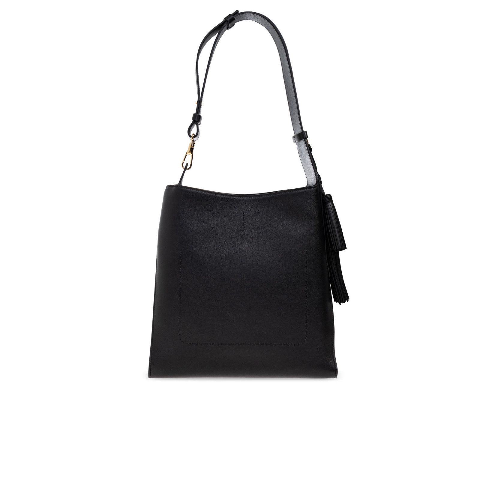 Givenchy GIVENCHY Black Grained Leather Shoulder Bag New & Authentic Size ONE SIZE - 2 Thumbnail