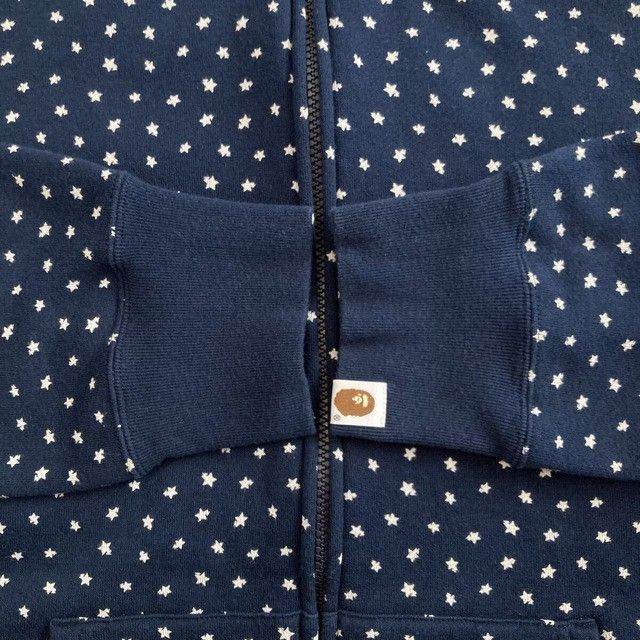 Bape BAPE Sta Full Zip Hoodie Navy a bathing ape star NIGO Size US XL / EU 56 / 4 - 6 Thumbnail