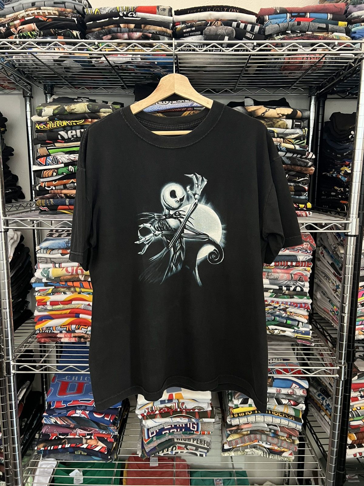Cartoon Network 90s The Nightmare Before Christmas Bootleg Tee Size US XL / EU 56 / 4 - 1 Thumbnail