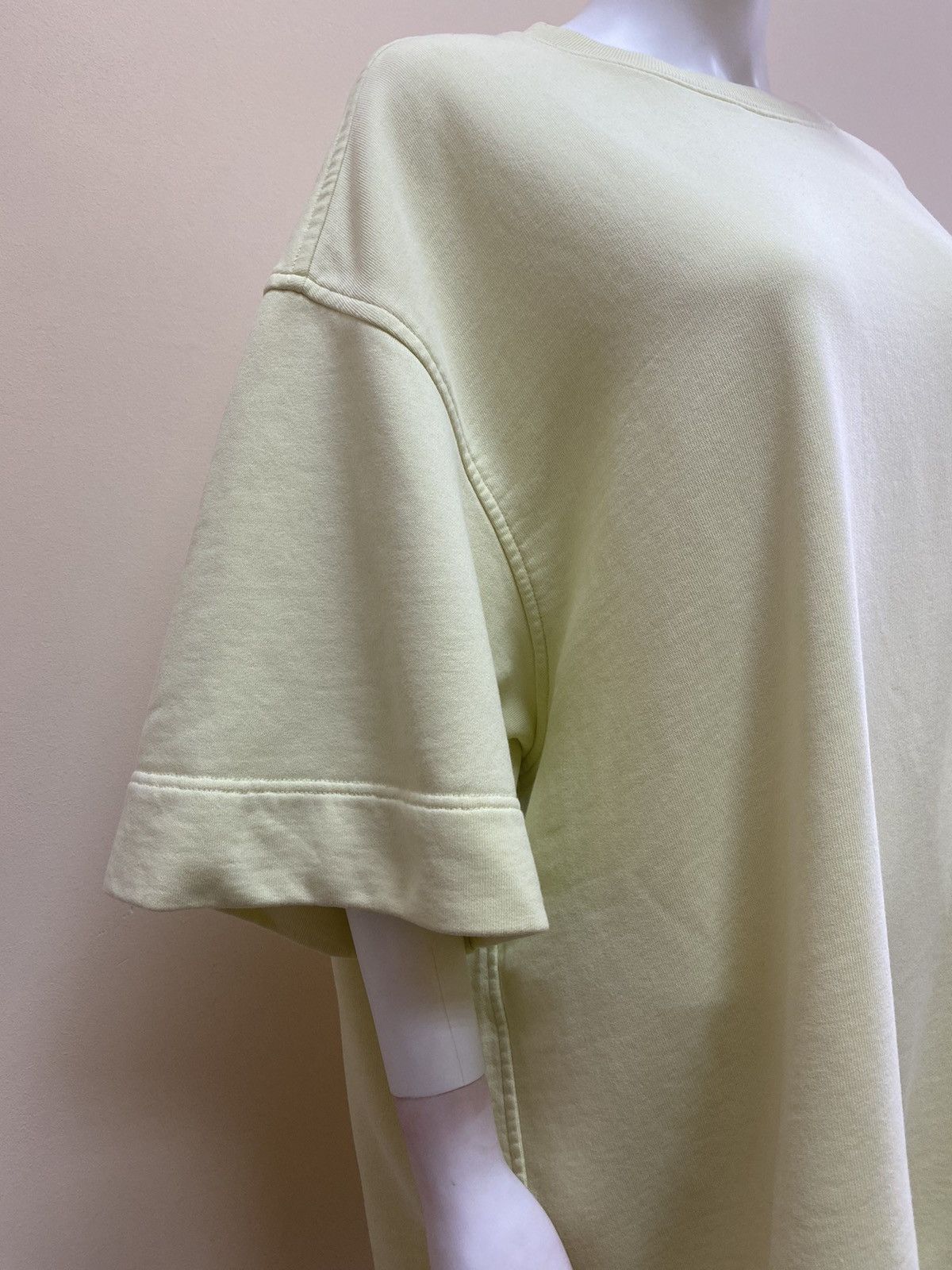 Dries Van Noten Dries Van Noten Womens Yellow Oversized Sweatshirt Size M Size M / US 6-8 / IT 42-44 - 5 Thumbnail