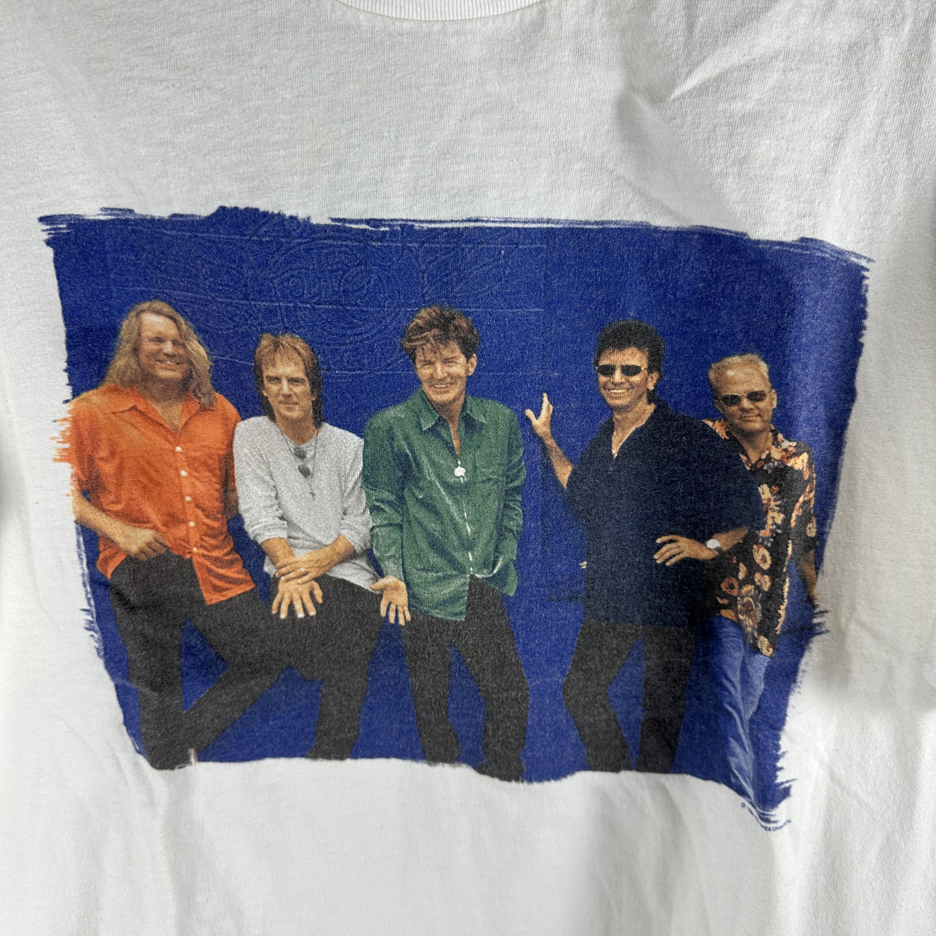 Vintage ​​1998 REO Speedwagon North American Tour Concert T-shirt Size US XXL / EU 58 / 5 - 2 Thumbnail