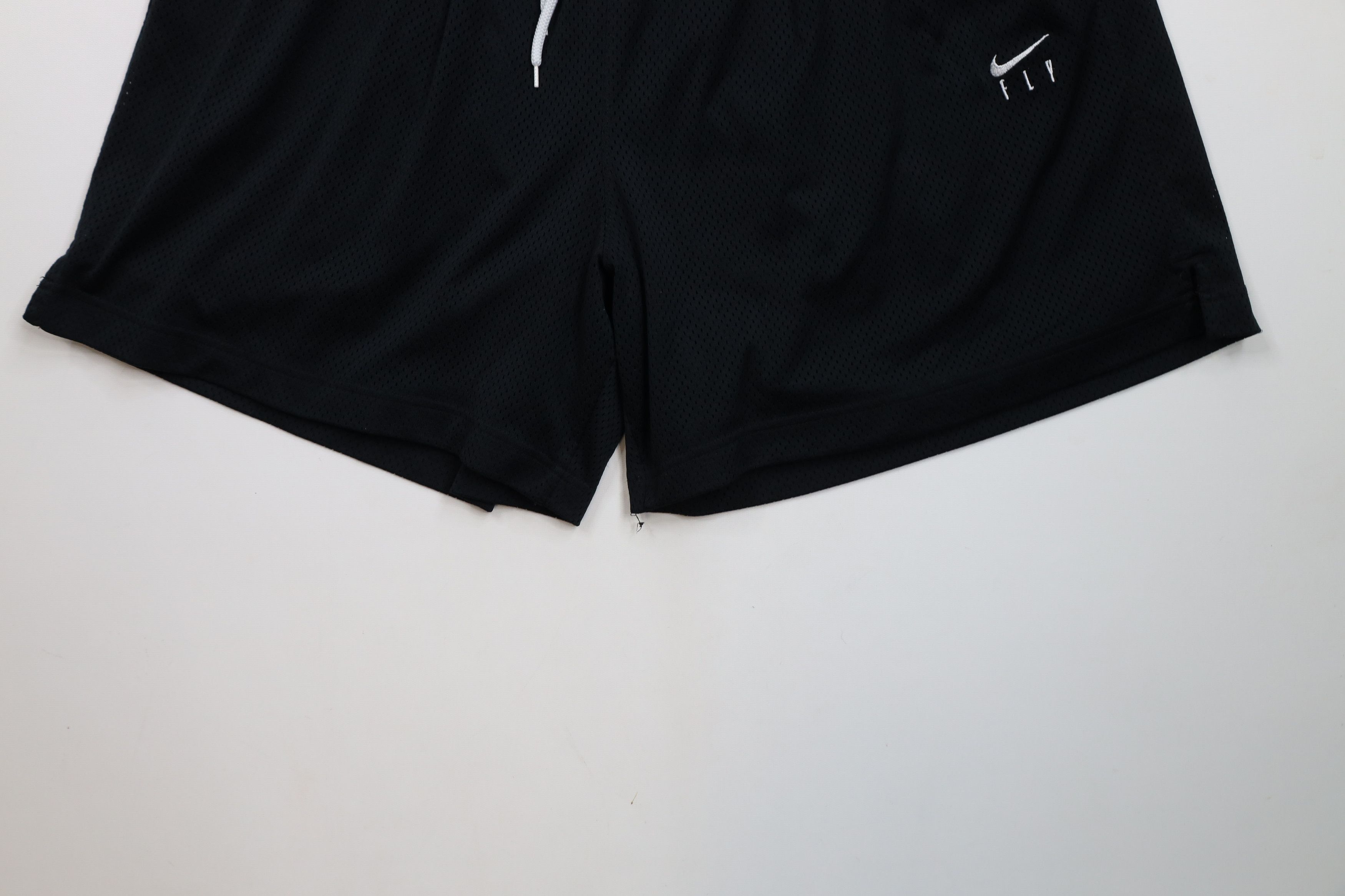 Nike × Vintage Nike Oversized Travis Scott Mini Swoosh Fly Mesh Shorts Size 34" / US 12 / IT 48 - 4 Thumbnail