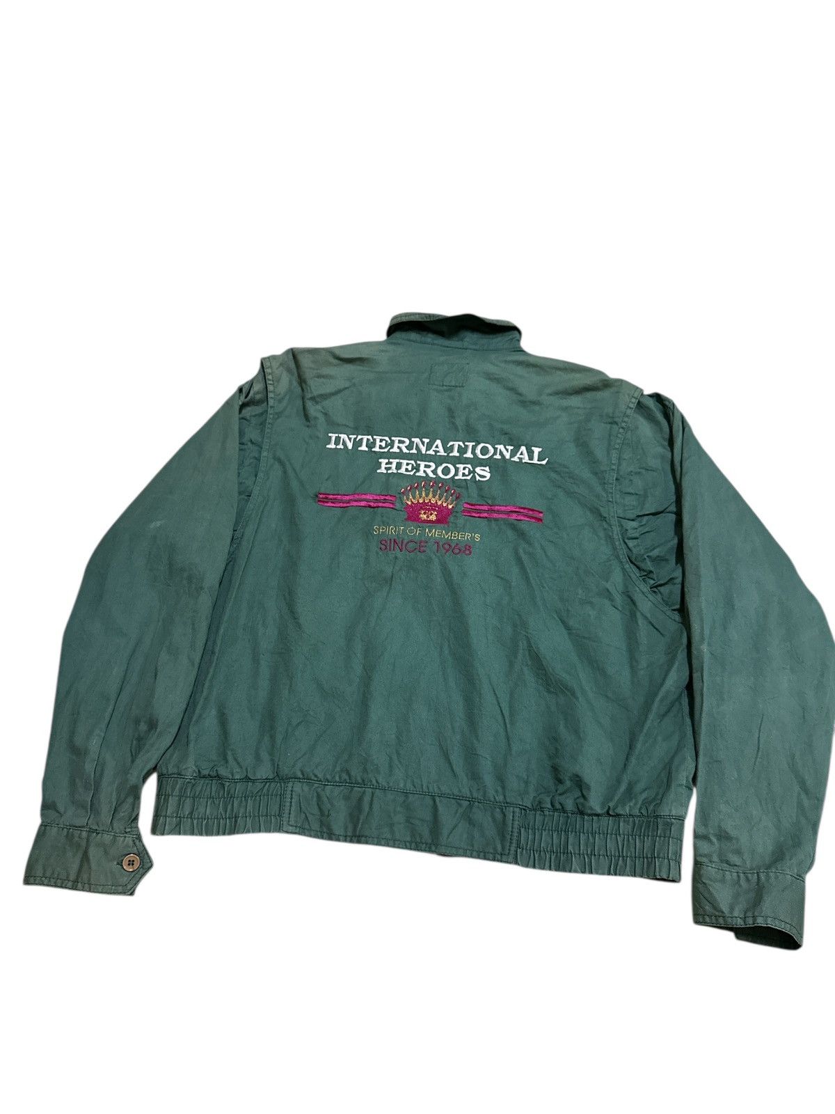 Le Grande Bleu (L.G.B.) Vintage Corsaire Bomber Jacket Style . Size US XL / EU 56 / 4 - 3 Thumbnail